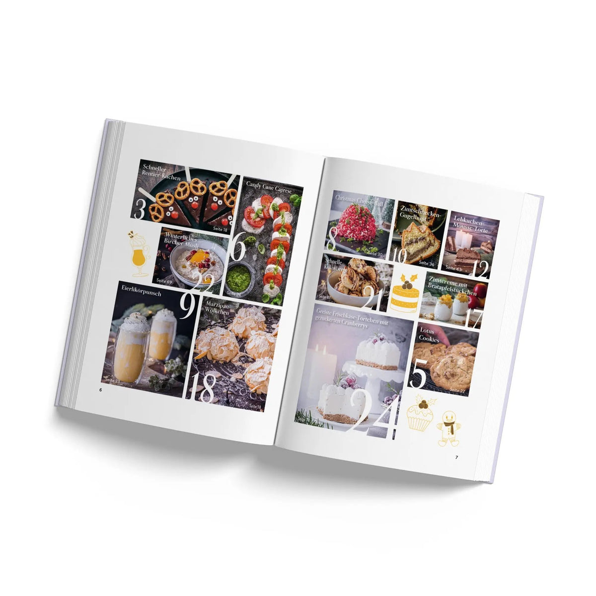 Adventszauber: 24 süße und herzhafte Rezepte für die Weihnachtszeit - Wundermix GmbH