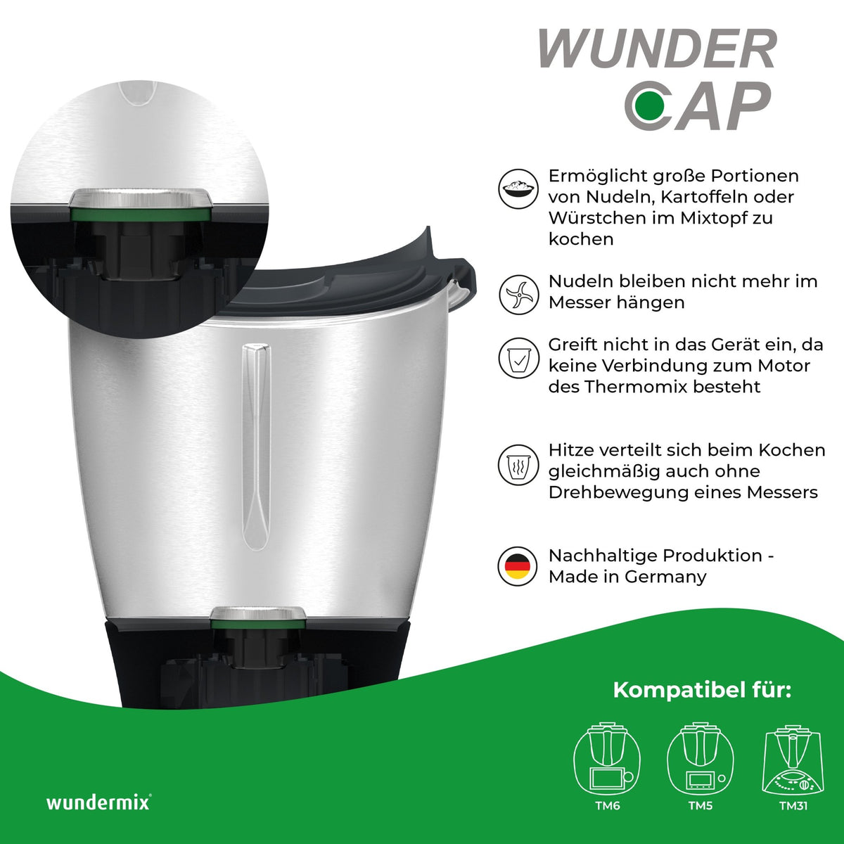 WunderCap® + FlexiSpatel® - Wundermix GmbH