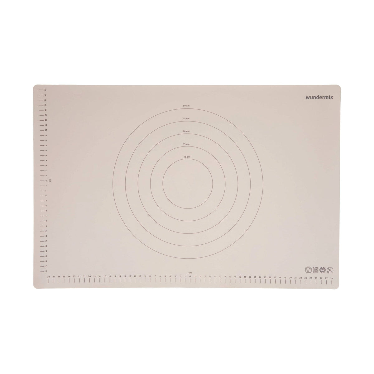 WunderMat® | Teigunterlage «Wundermix» | Premium - Teigmatte aus Silikon - Wundermix GmbH