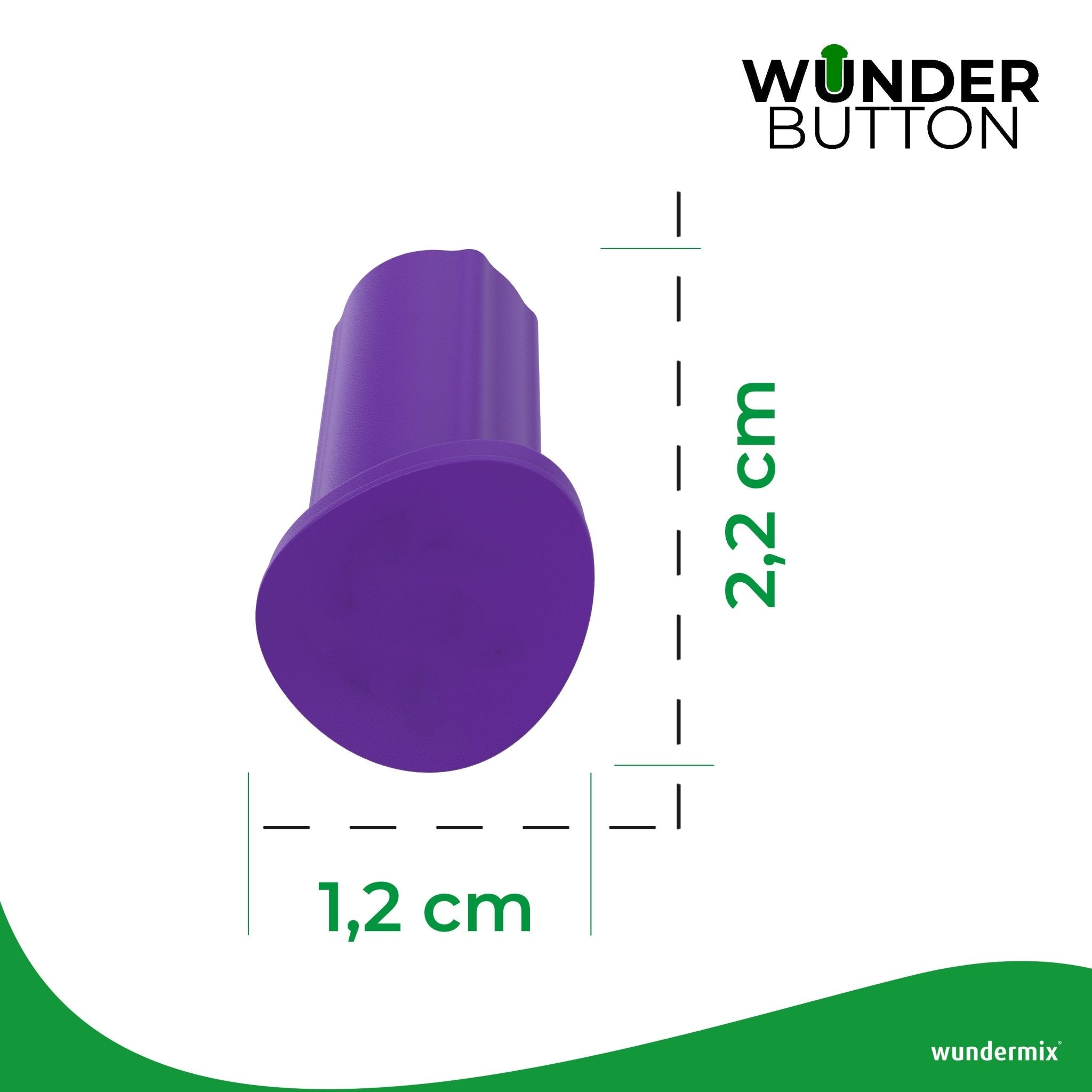 WunderButton® | Verschlussstöpsel für Mixtopf - Griff | TM6, TM5 und TM Friend - Wundermix GmbH