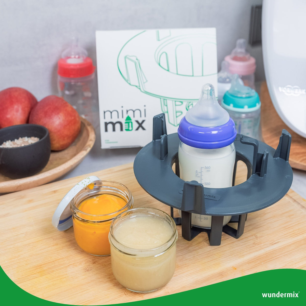 Mimimix® | Babyflaschenwärmer für Thermomix TM7, TM6, TM5 - Wundermix GmbH