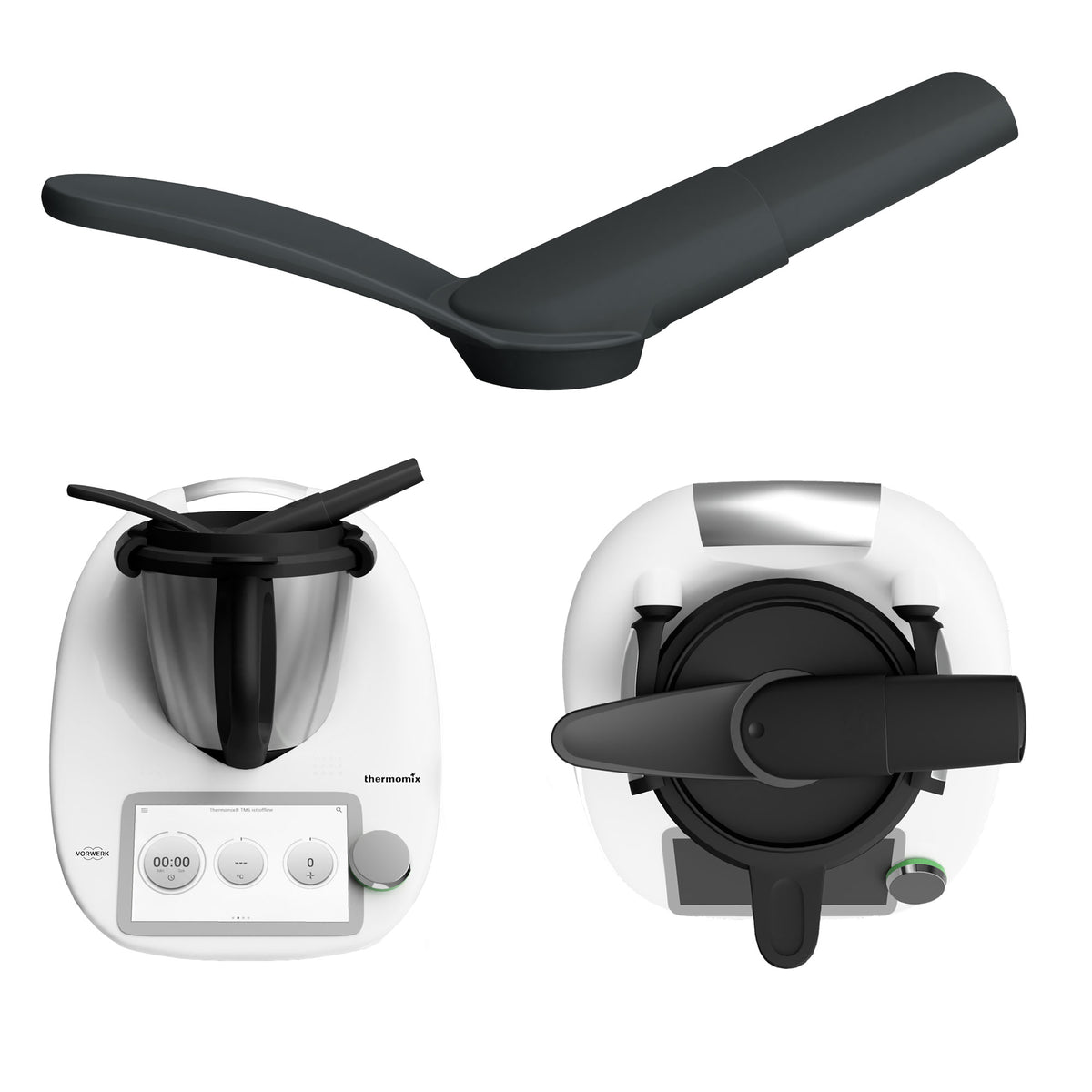 KochFix Dampfumleitung für Thermomix TM6, TM5, TM31 & Monsieur Cuisine - Wundermix GmbH