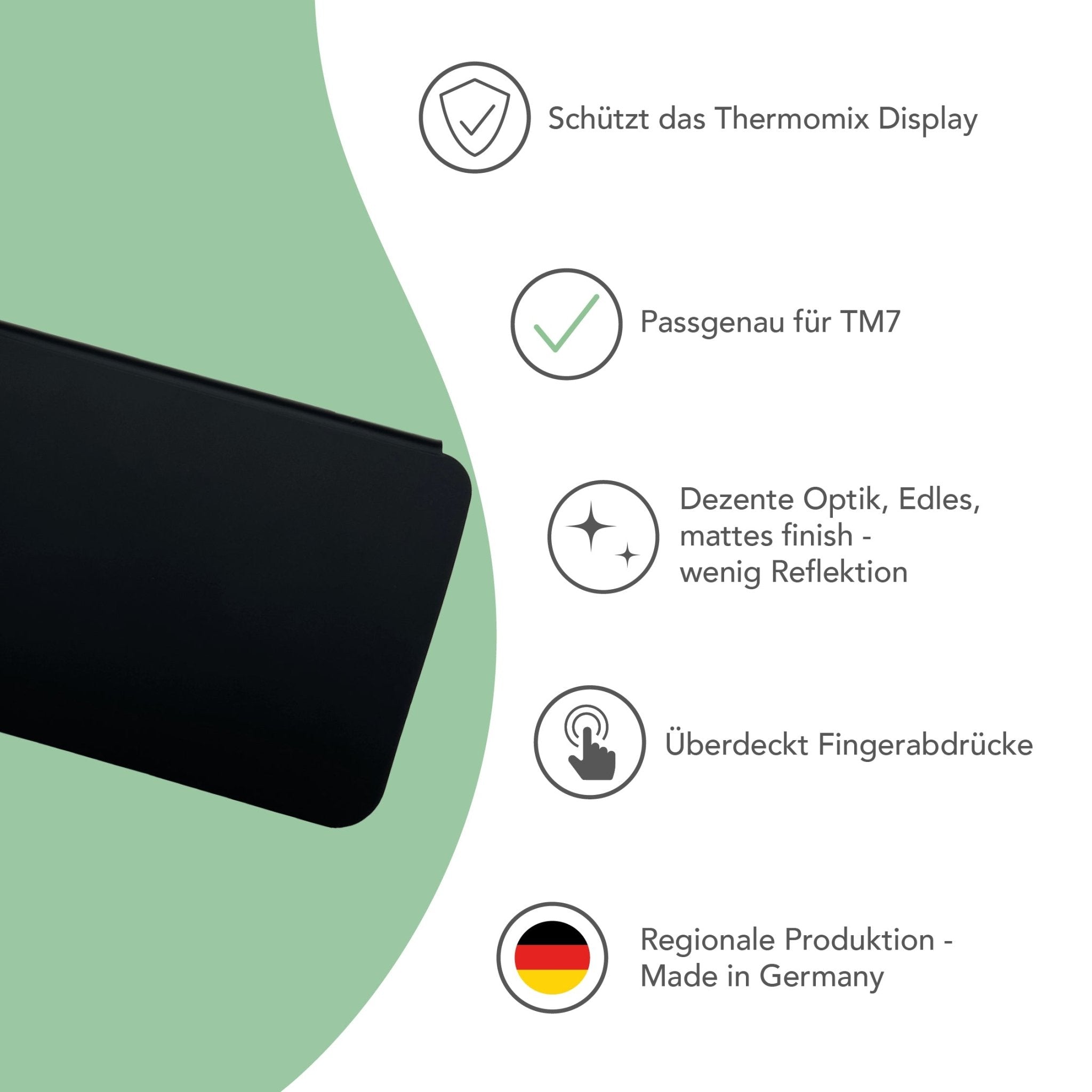 WunderScreen | Displayabdeckung für Thermomix TM7 - Wundermix GmbH