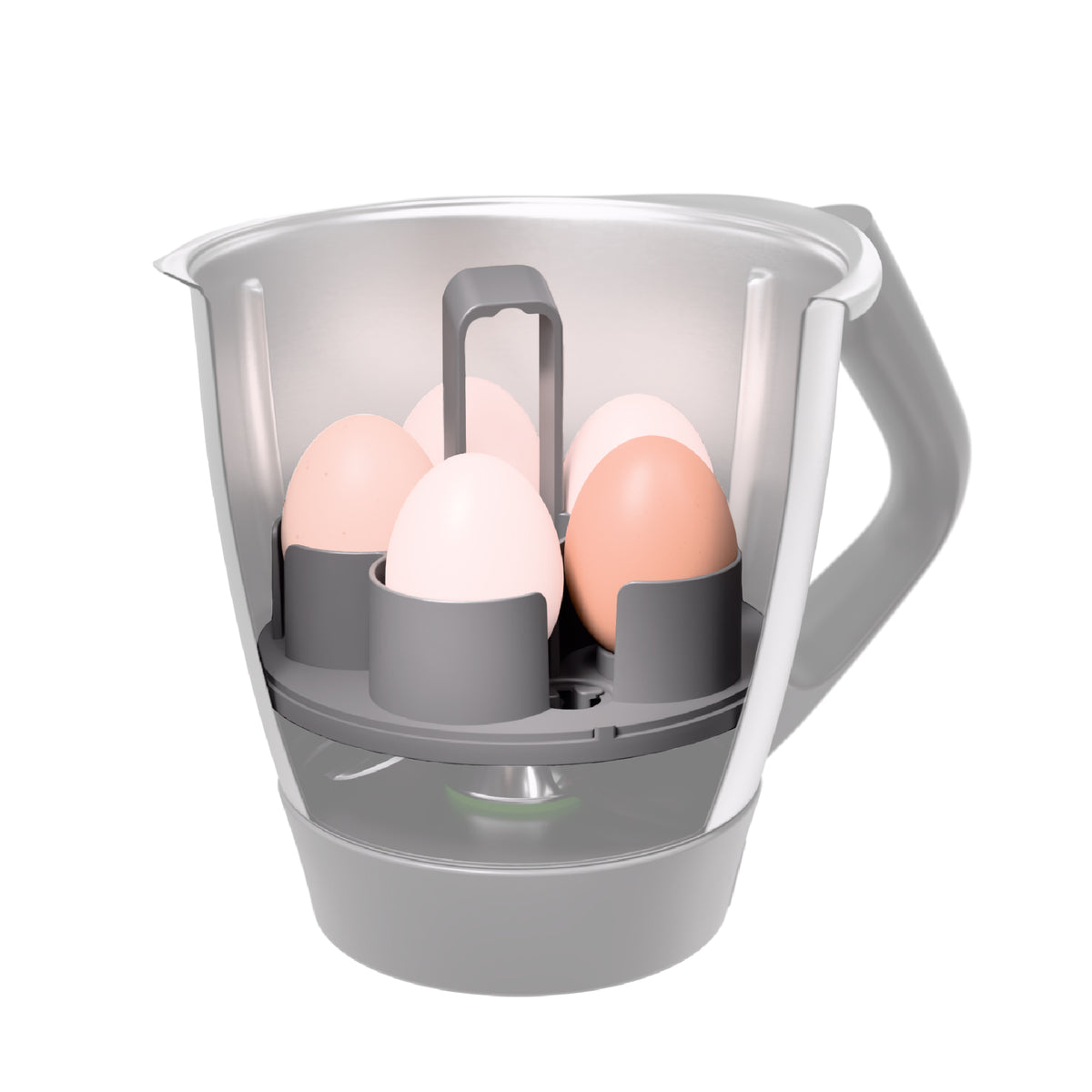 EggPro® (mit Träger) | Eierhalter für Thermomix TM6, TM5, TM31 - Wundermix GmbH