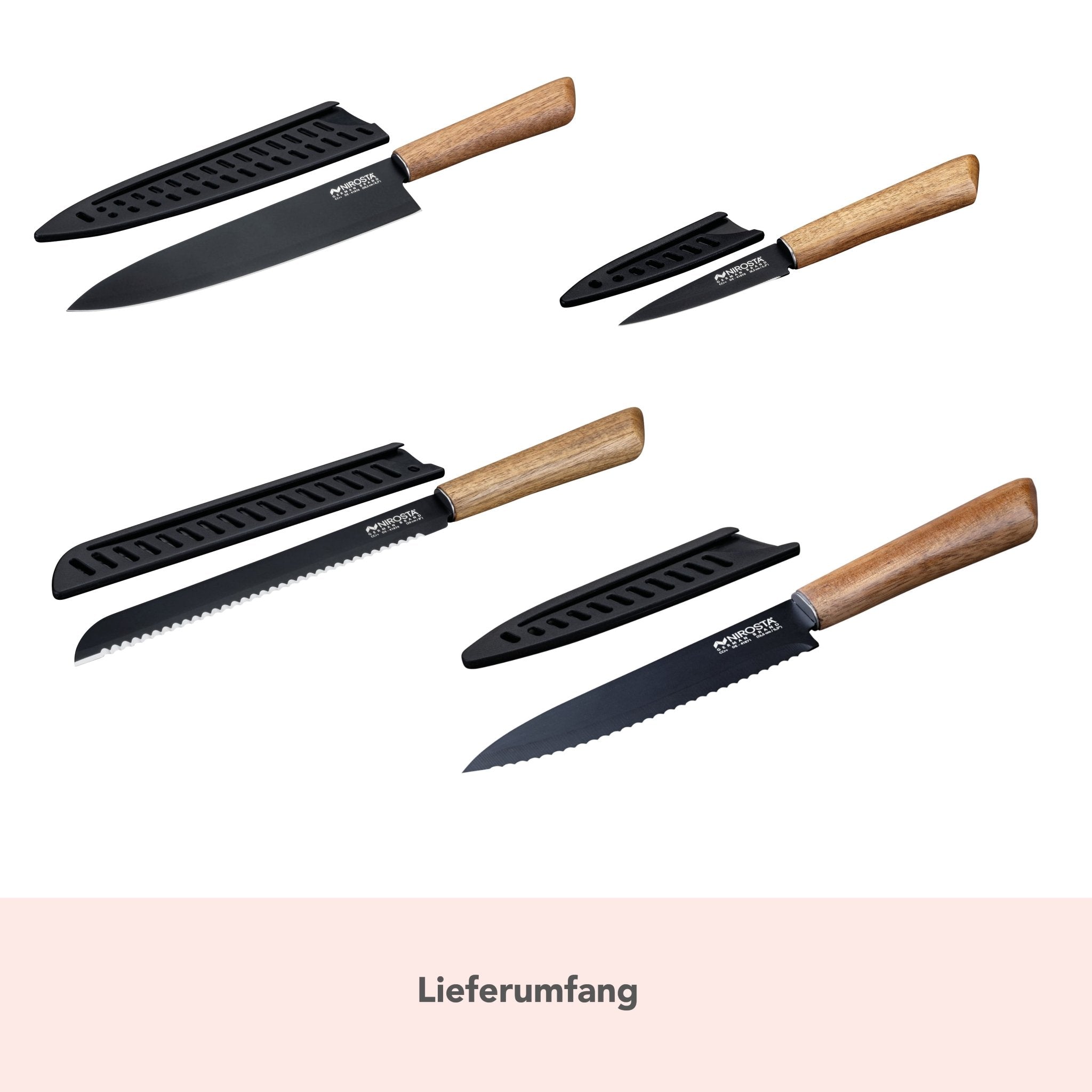 Messer - Set | 4 - teilig - Wundermix GmbH