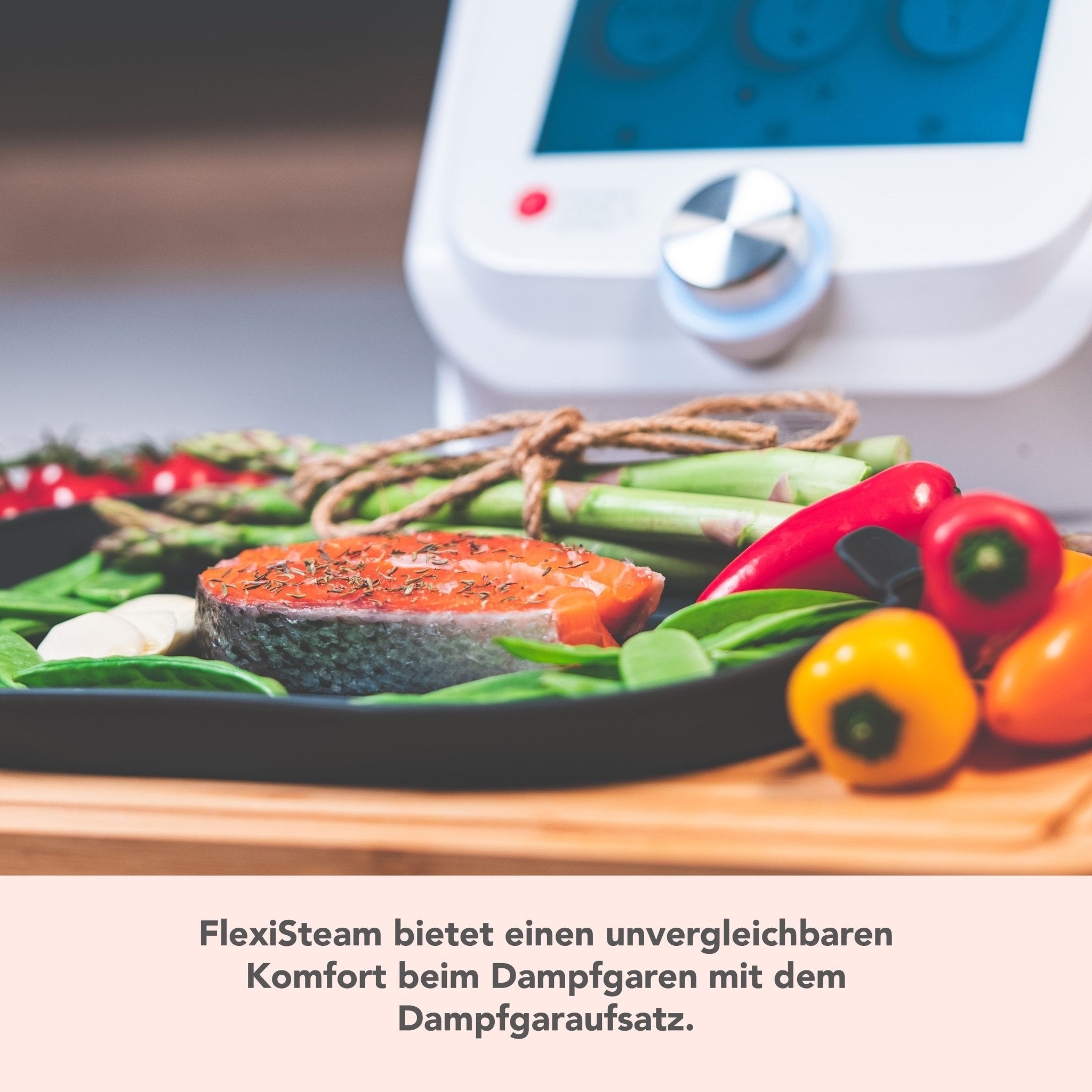 FlexiSteam Dampfgar - Silikonform für Monsieur Cuisine - Wundermix GmbH