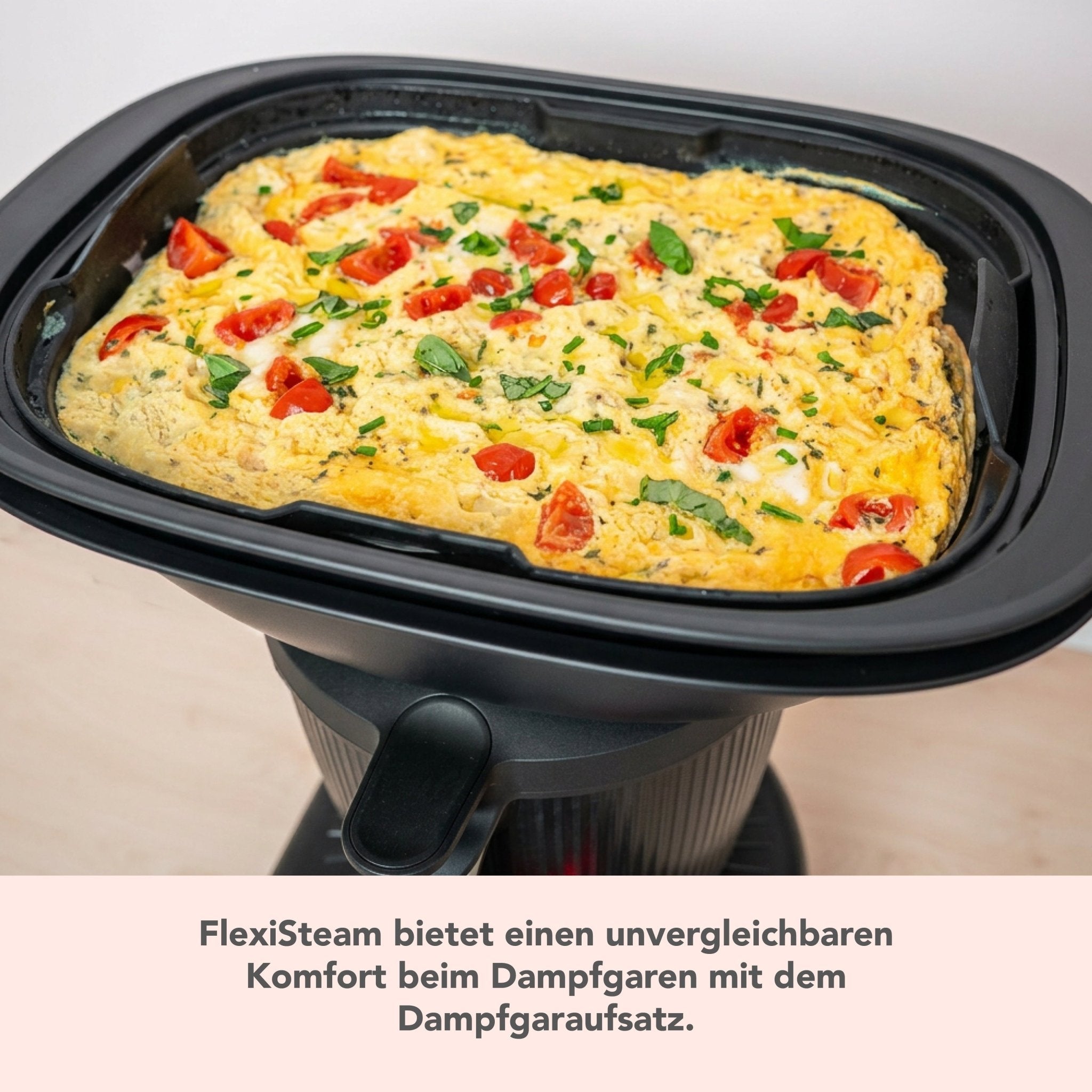 FlexiSteam® | Silikon - Auflaufform passend für den Varoma | Thermomix TM7 - Wundermix GmbH