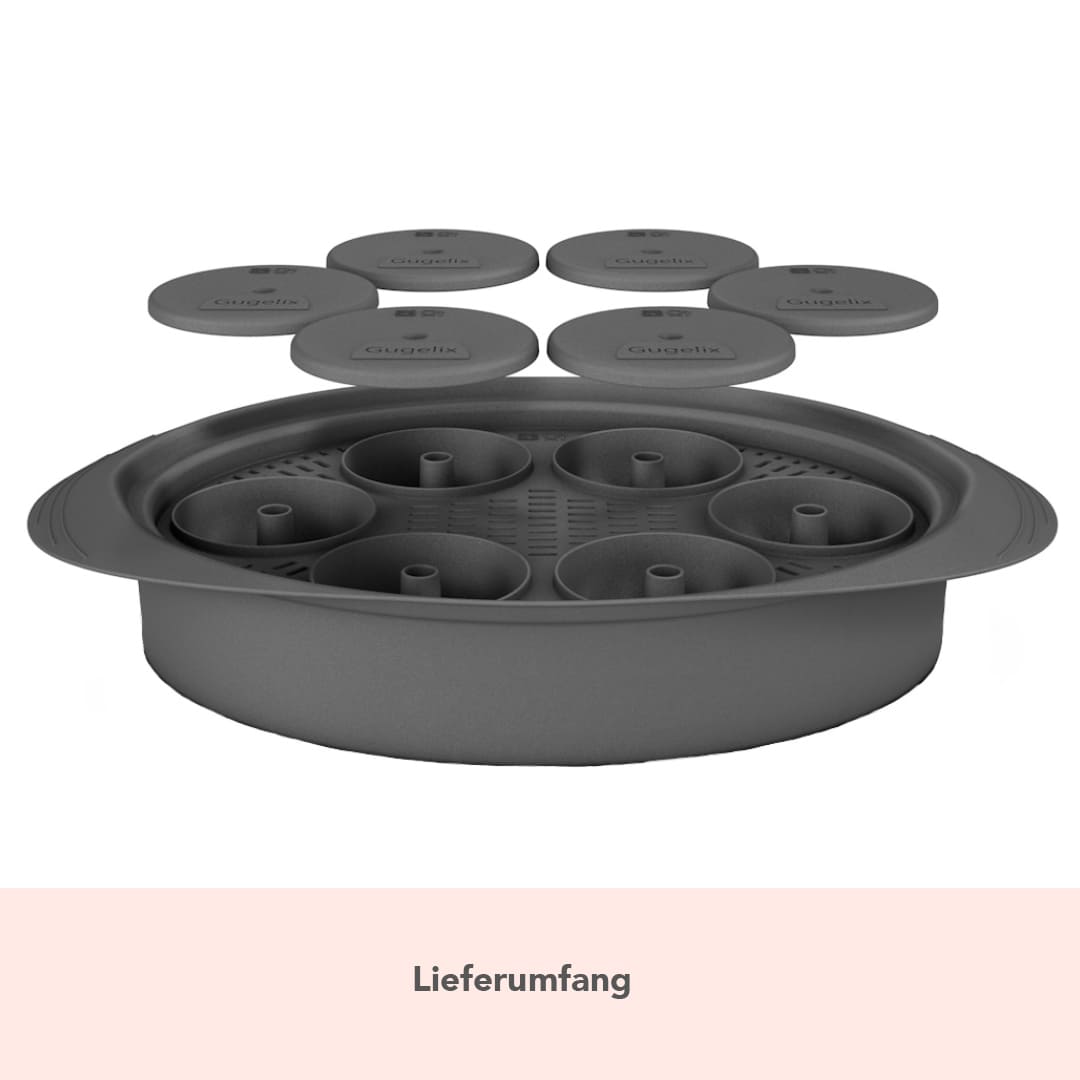 Gugelix® | Mini - Gugelhupfform für Varoma für TM6, TM5, TM31 - Wundermix GmbH
