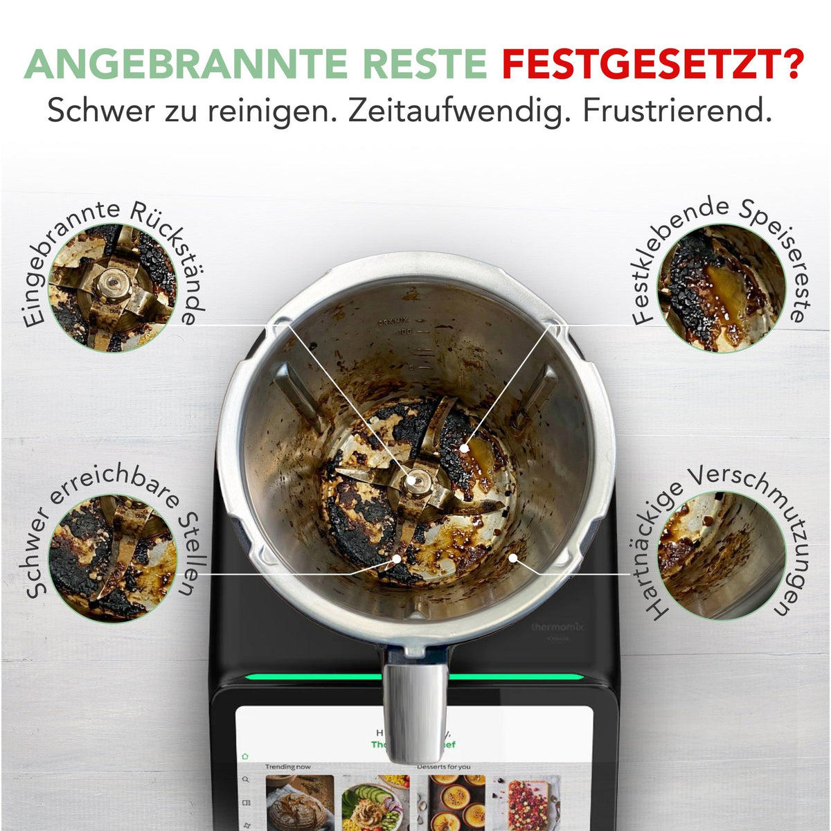 WunderBrush® Spin | Mixtopf - Reinigungsbürste für Thermomix TM7, TM6, TM5 - Wundermix GmbH