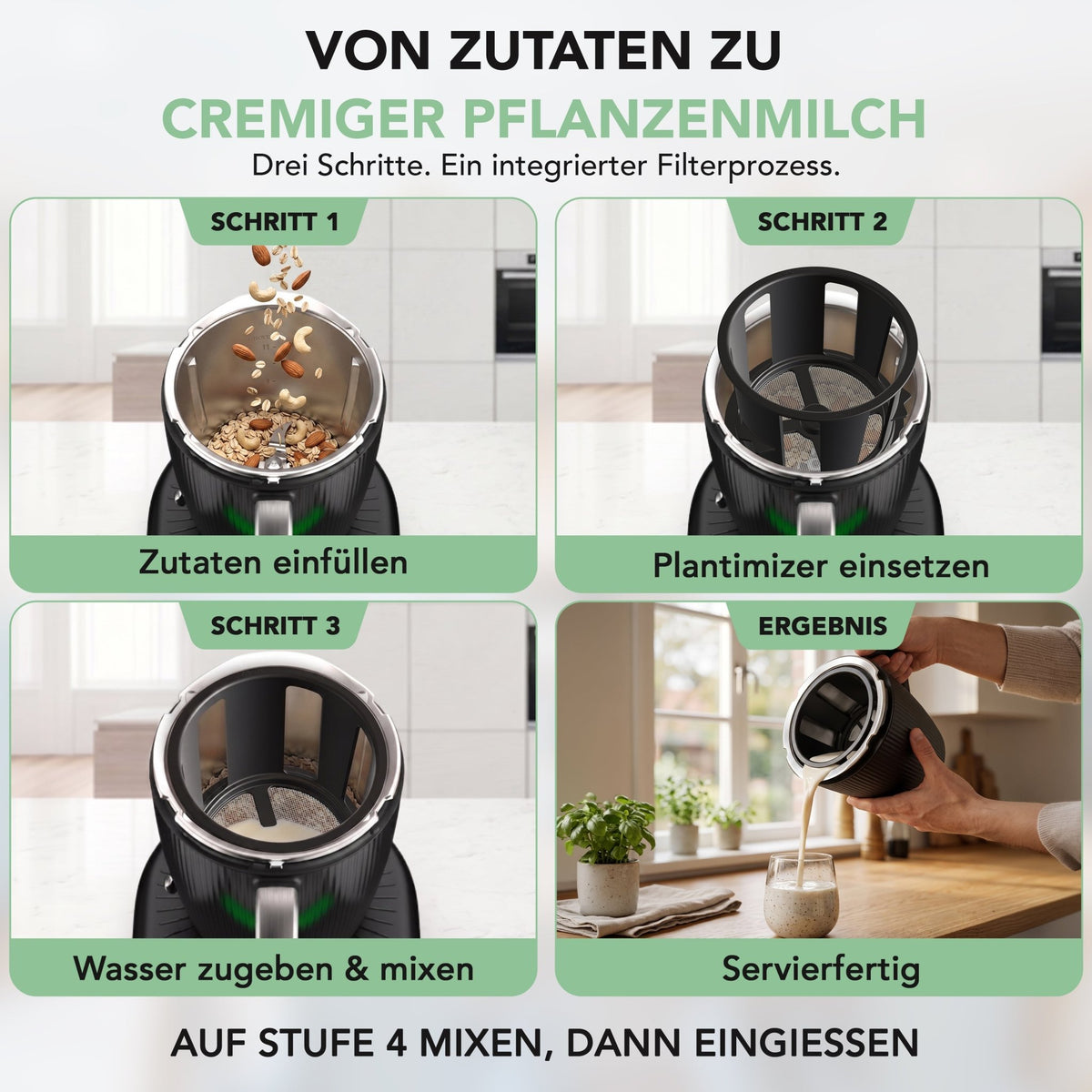 Plantimizer | Pflanzenmilch-Filter für Thermomix TM7, TM6 & TM5 - Wundermix GmbH