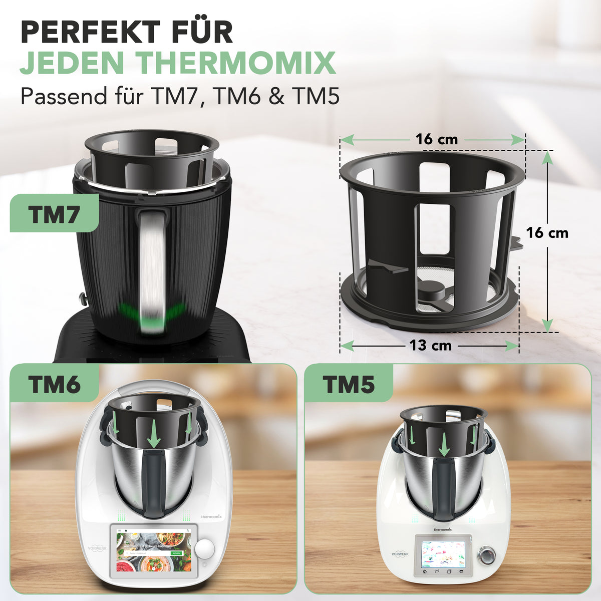 Plantimizer | Plant-Based Milk Filter for Thermomix TM7, TM6, and TM5