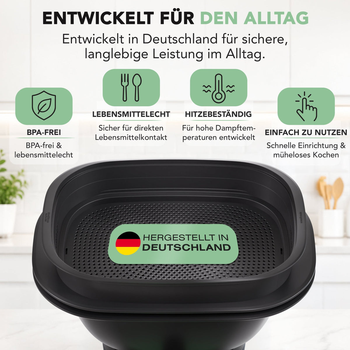 MaxiSteam® | Varoma-Erweiterung mit Einlegeboden für Thermomix TM7 - Wundermix GmbH