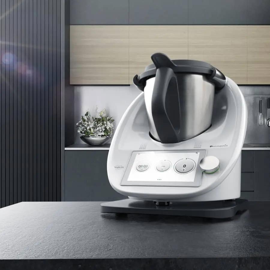 KitchenSlider® H | V2 Plus | Holz - Gleitbrett für Thermomix TM6, TM5 - Wundermix GmbH