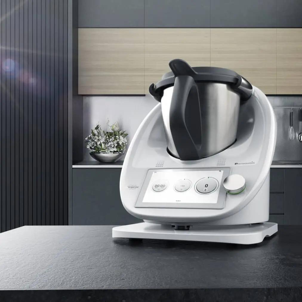 KitchenSlider® H | V2 Plus | Holz - Gleitbrett für Thermomix TM6, TM5 - Wundermix GmbH