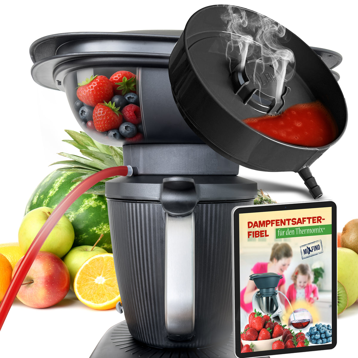 Dampfentsafter - Aufsatz von MixFino® für TM7 - Wundermix GmbH