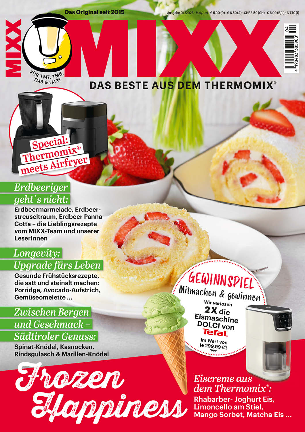 Zeitschrift MIXX - Ausgabe 04/2026 (Mai/Juni) - Wundermix GmbH