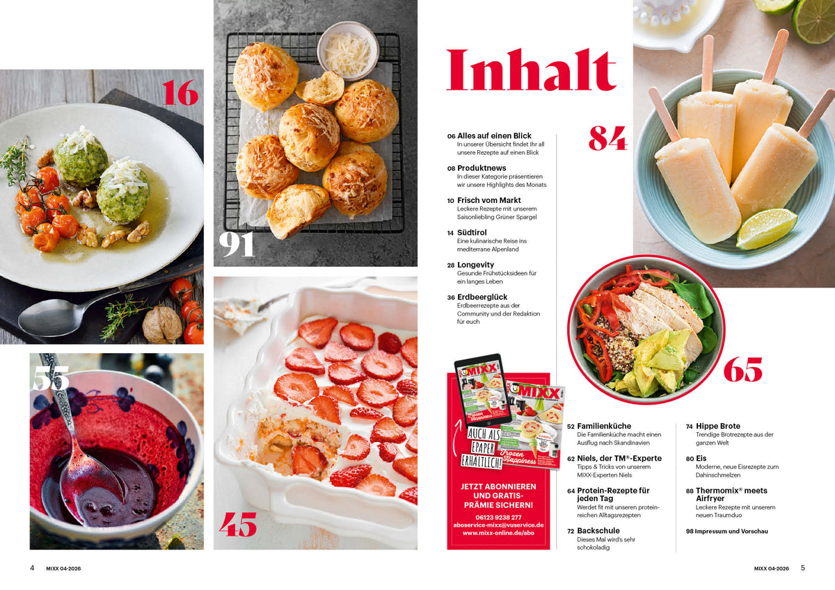 Zeitschrift MIXX - Ausgabe 04/2026 (Mai/Juni) - Wundermix GmbH