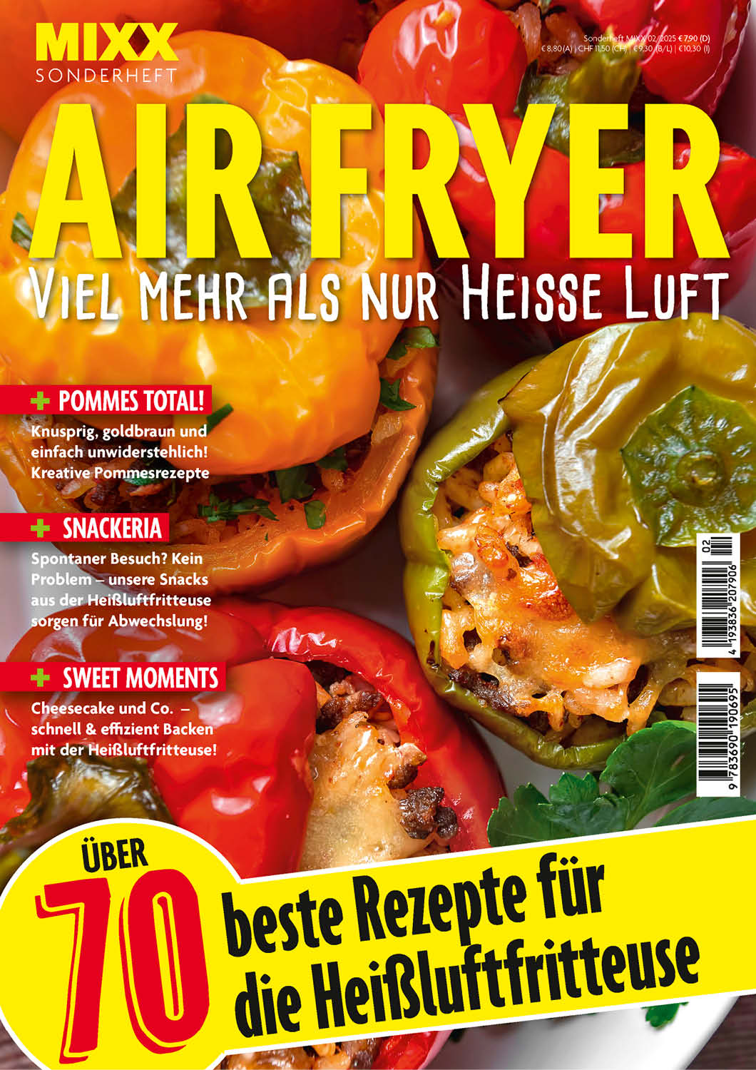 Zeitschrift MIXX Sonderheft AIR FRYER - Ausgabe 02/2025 - Wundermix GmbH