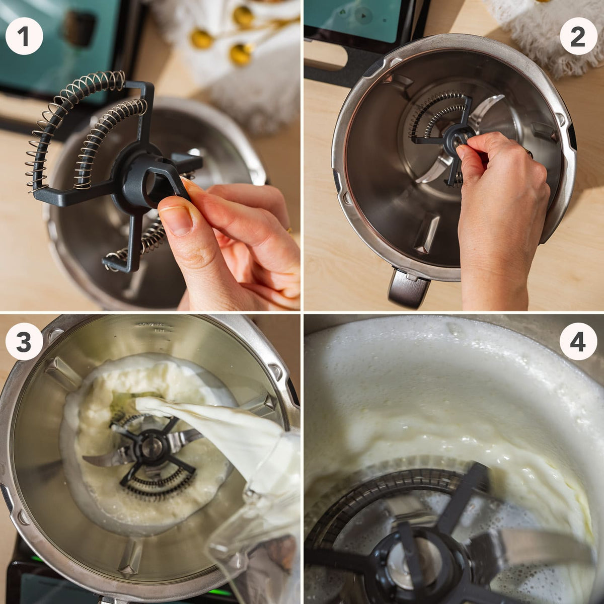Milkimizer Milchschäumer für Thermomix TM7, TM6, TM5, TM31 - Wundermix GmbH