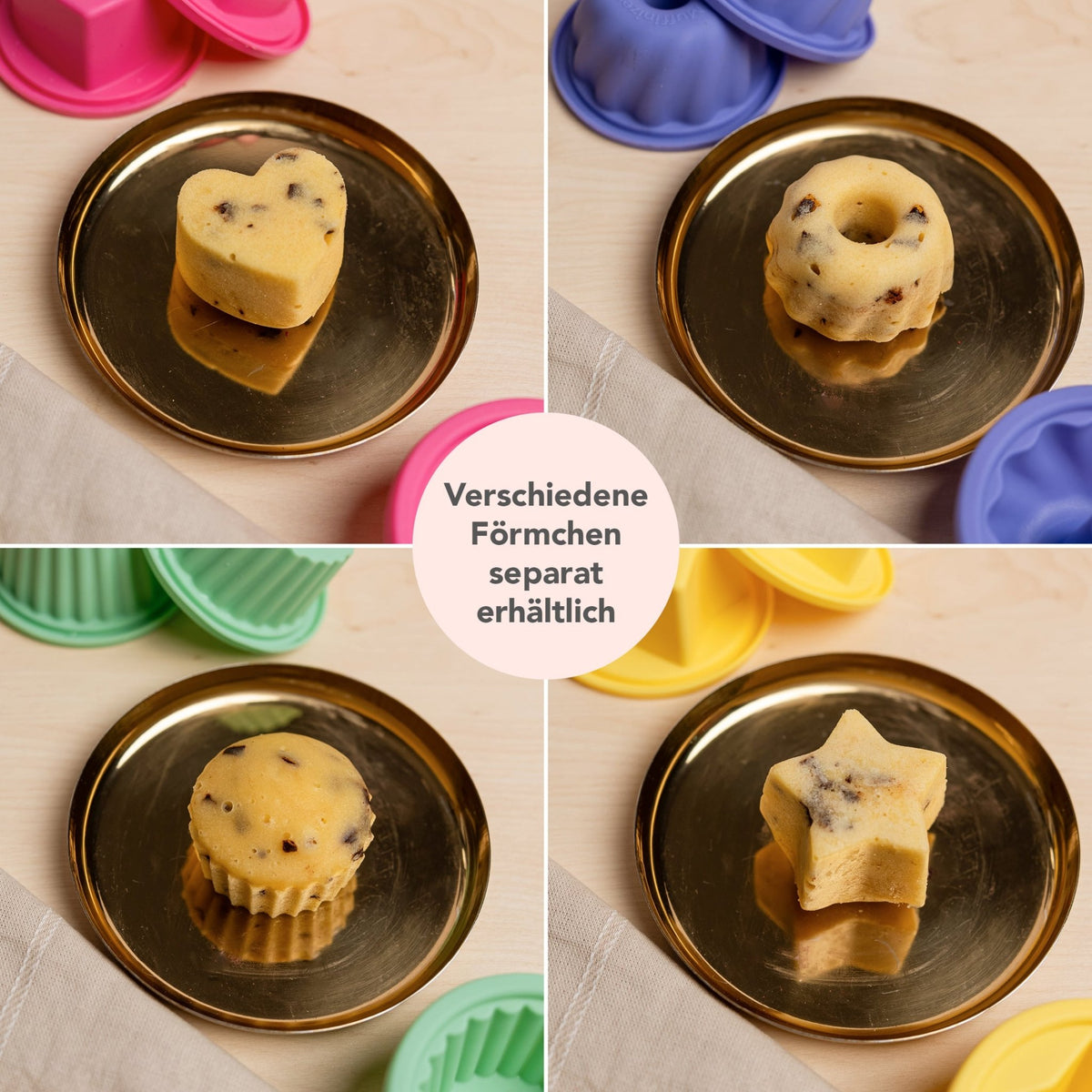 Muffinizer® | inkl. 10 Förmchen für Monsieur Cuisine Smart, Trend, Connect - Wundermix GmbH