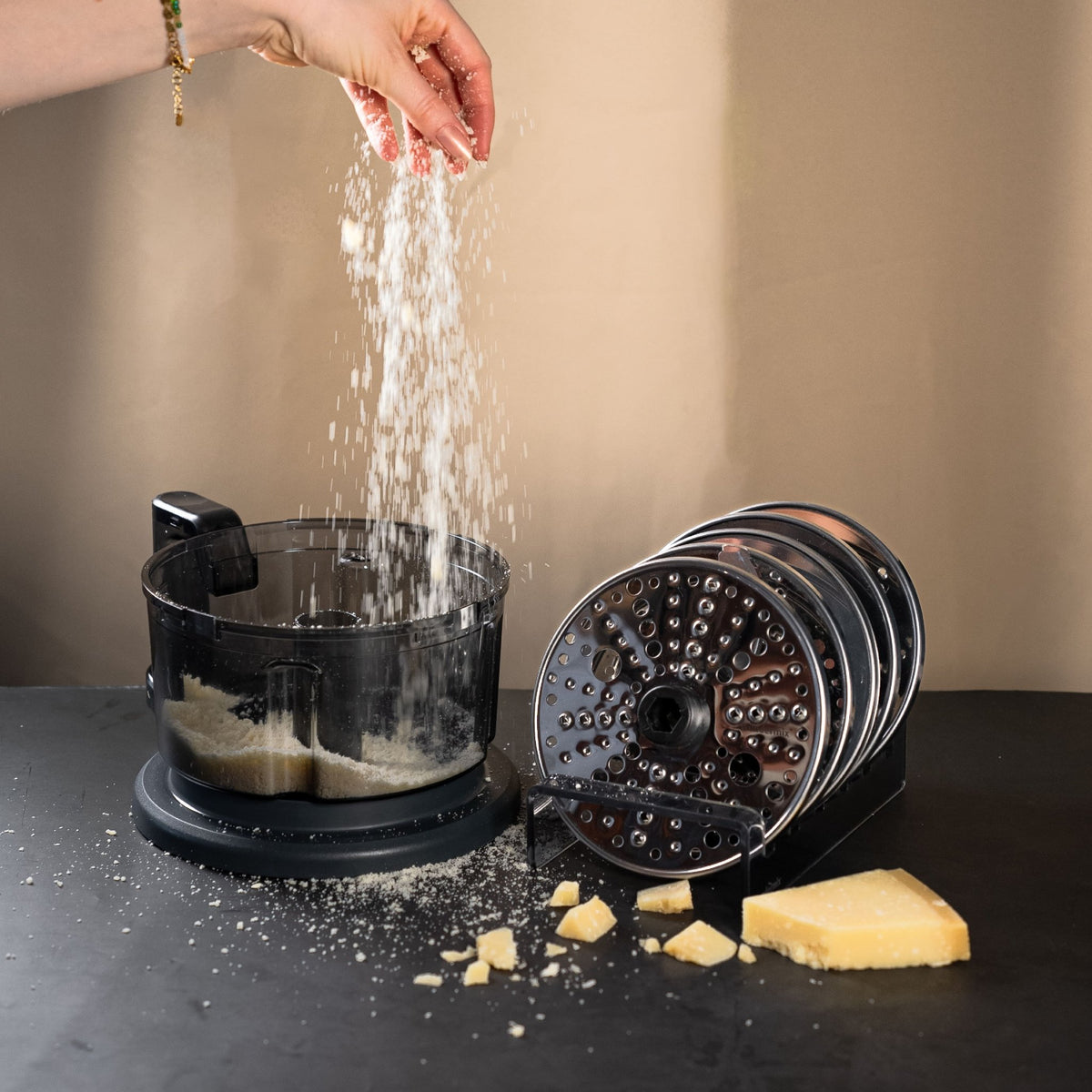 Parmesanscheibe für WunderSlicer Gemüseschneider - Wundermix GmbH