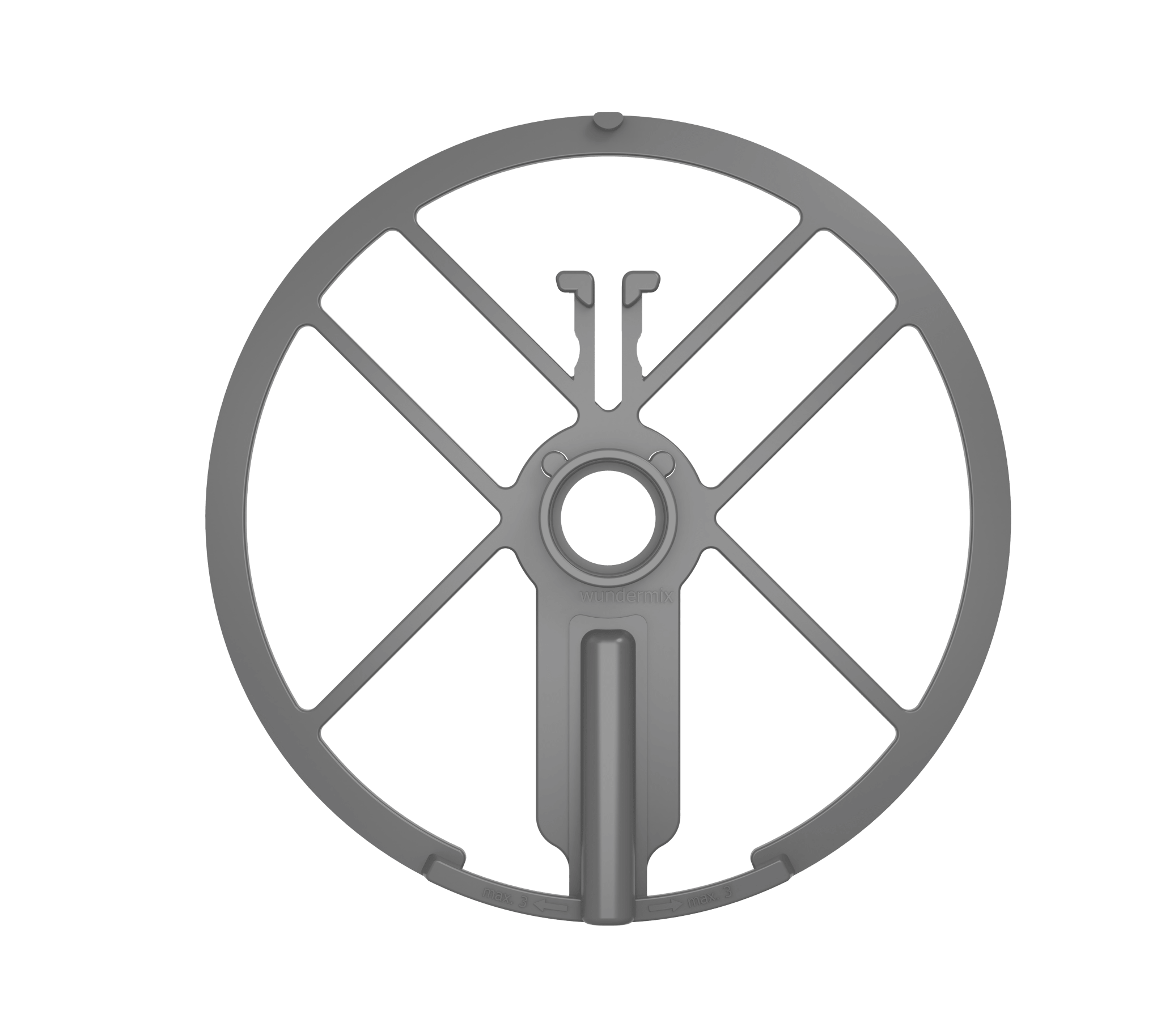 [Ersatzteil] Ersatz - Kunststoffträger/Rotoradapter für Thermomix TM7, TM6, TM5, TM31 - Wundermix GmbH