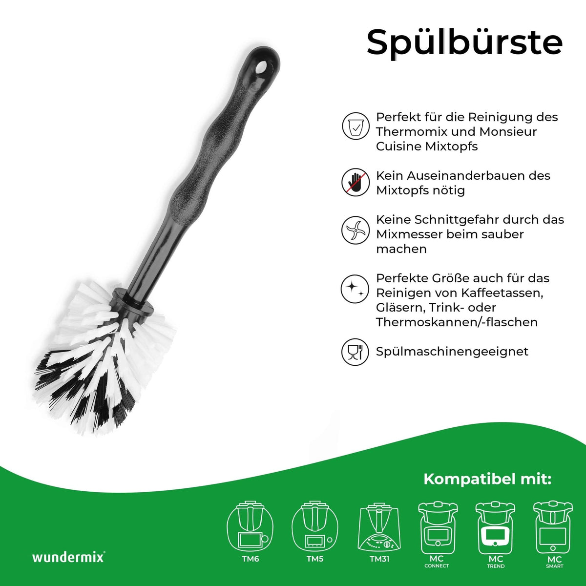 Mixtopf - Spülbürste (verschiedene Farben) - Wundermix GmbH