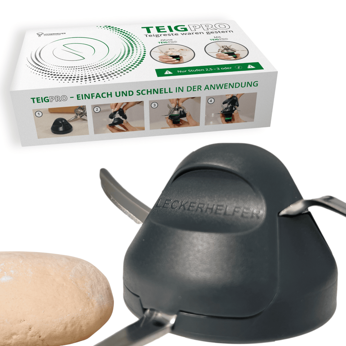 TeigPRO | Teigrestevermeider für Thermomix TM7, TM6, TM5 - Wundermix GmbH