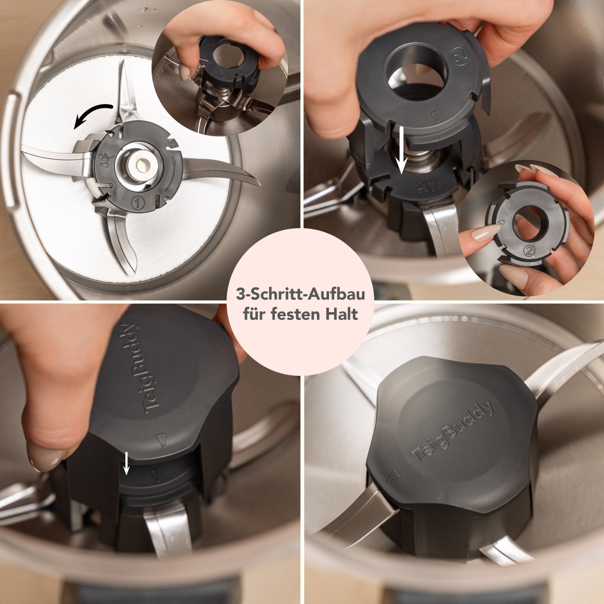 TeigBuddy | Messerschutz für Thermomix TM7, TM6, TM5 - Wundermix GmbH