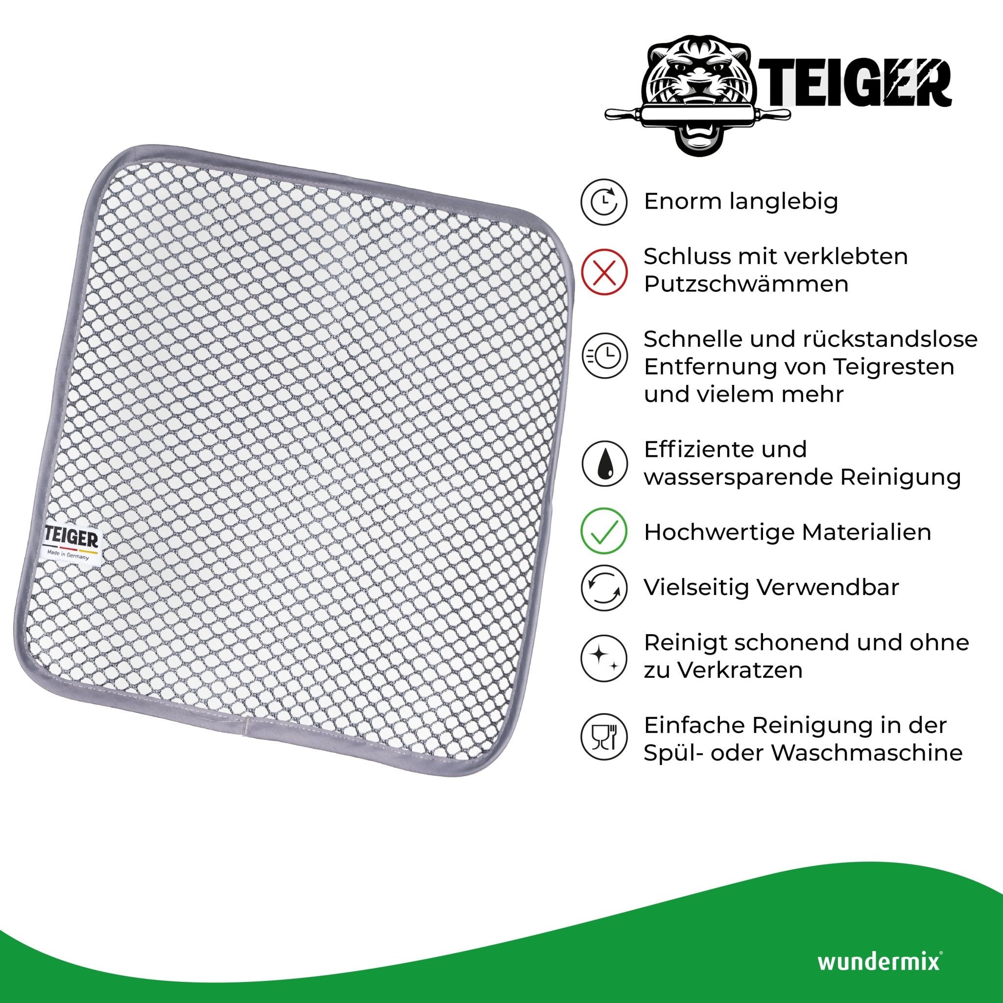Teiger® | Teigreinigungstuch (2er - Set) - Wundermix GmbH