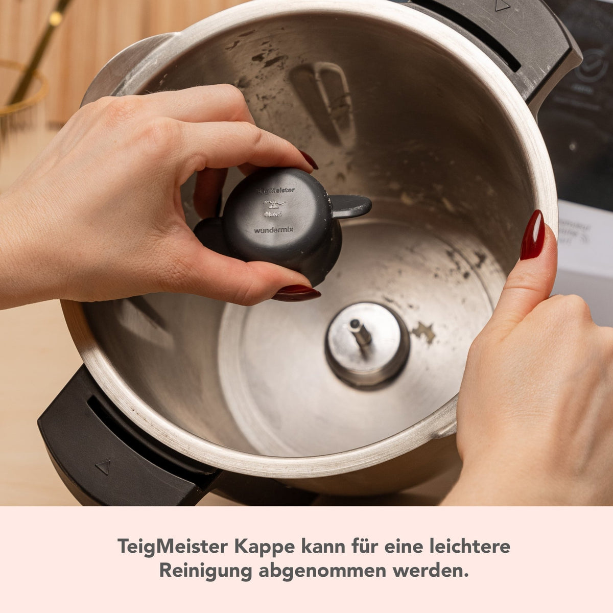 TeigMeister | Kneteinsatz für Monsieur Cuisine Connect, Trend, Smart & Compact - Wundermix GmbH