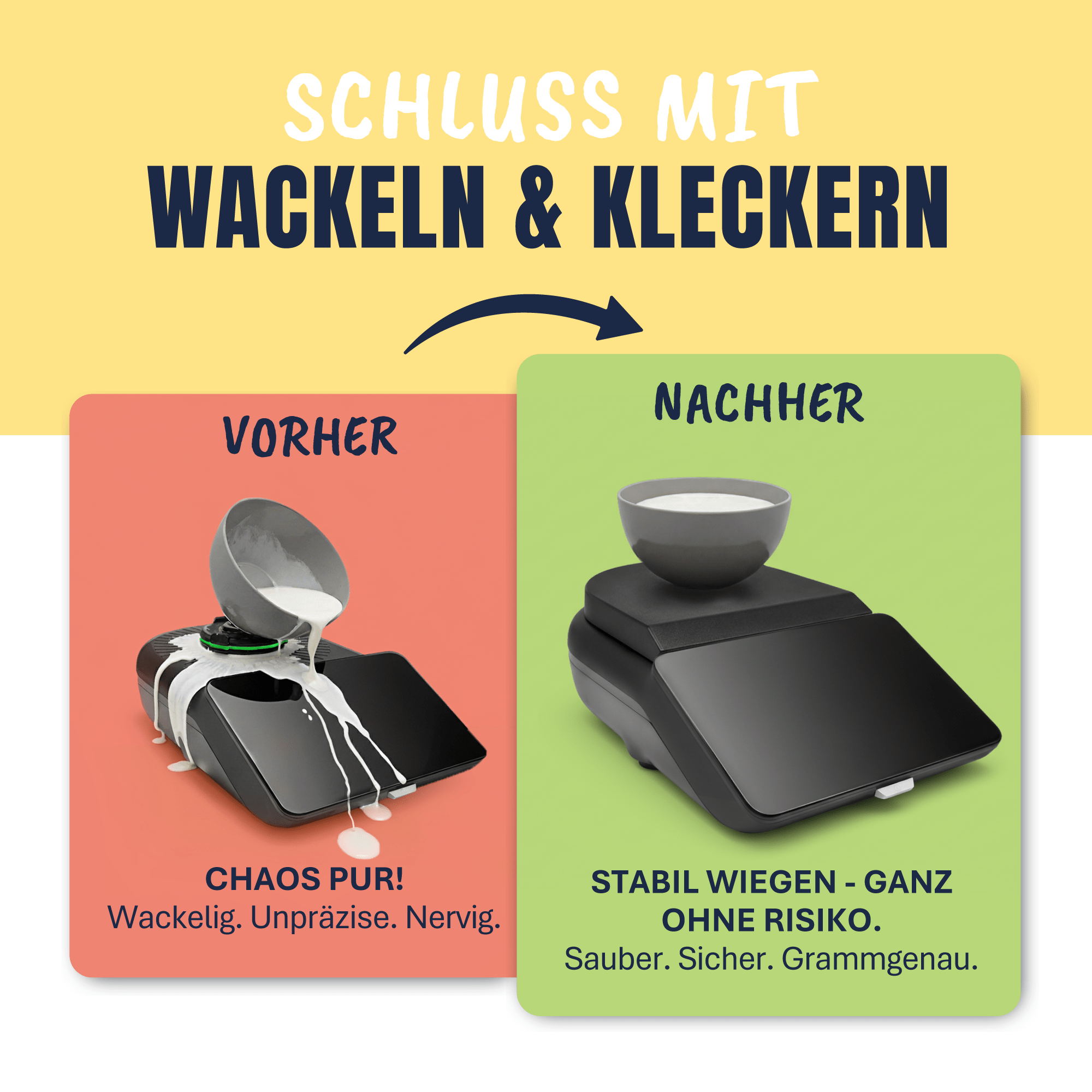 WiegeBase von MixFino® | Wiege - Aufsatz & Schutz für Thermomix TM7 - Wundermix GmbH