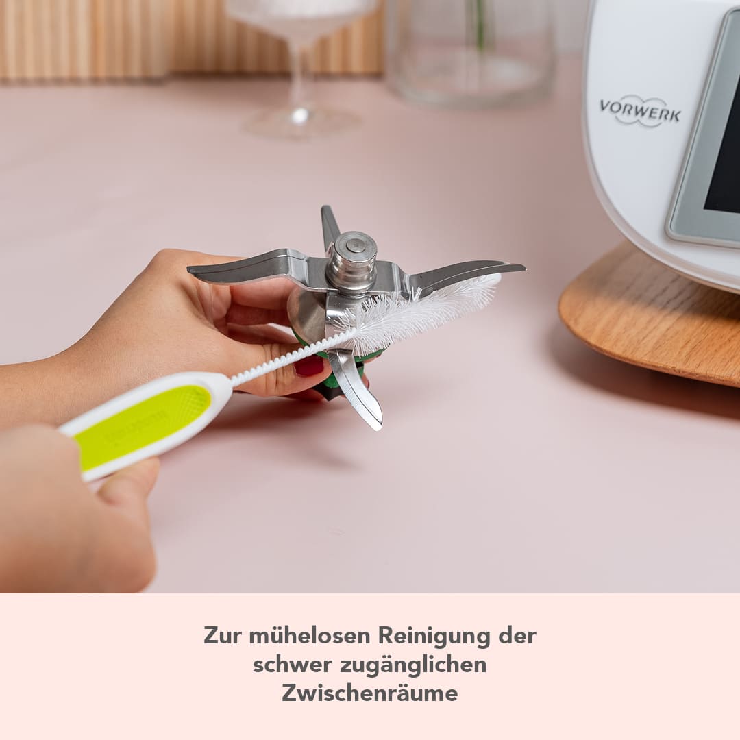 WunderBrush® Reinigungsbürste für Mixtopfmesser - Wundermix GmbH