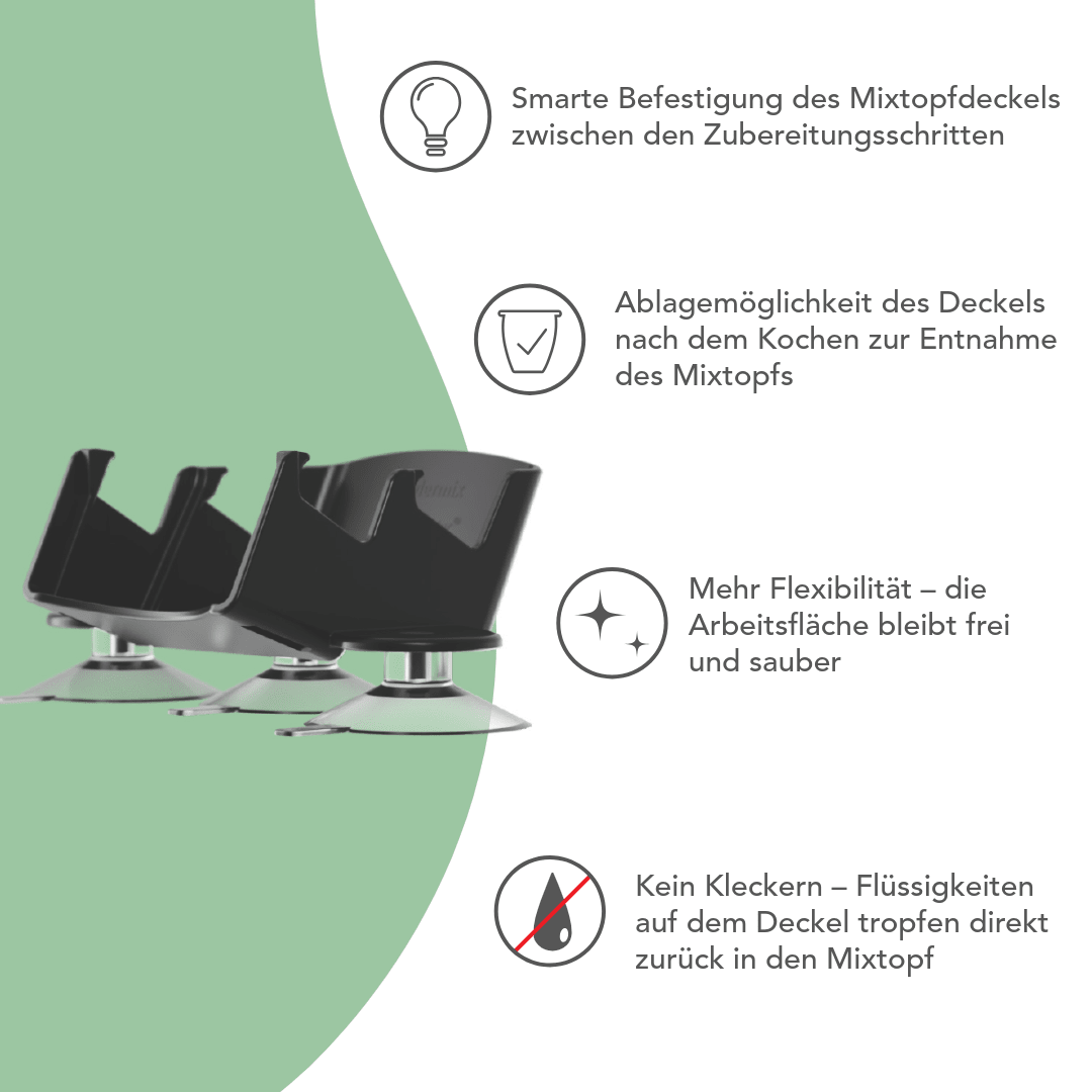 WunderButler® | Deckelhalter für den Monsieur Cuisine Smart - Wundermix GmbH