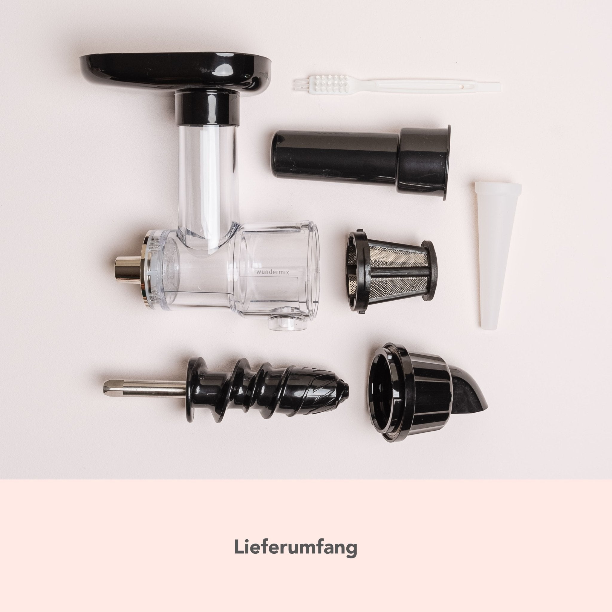 WunderCentix® | Starter - Set "Slow Juicer" für TM6, TM5 - Wundermix GmbH