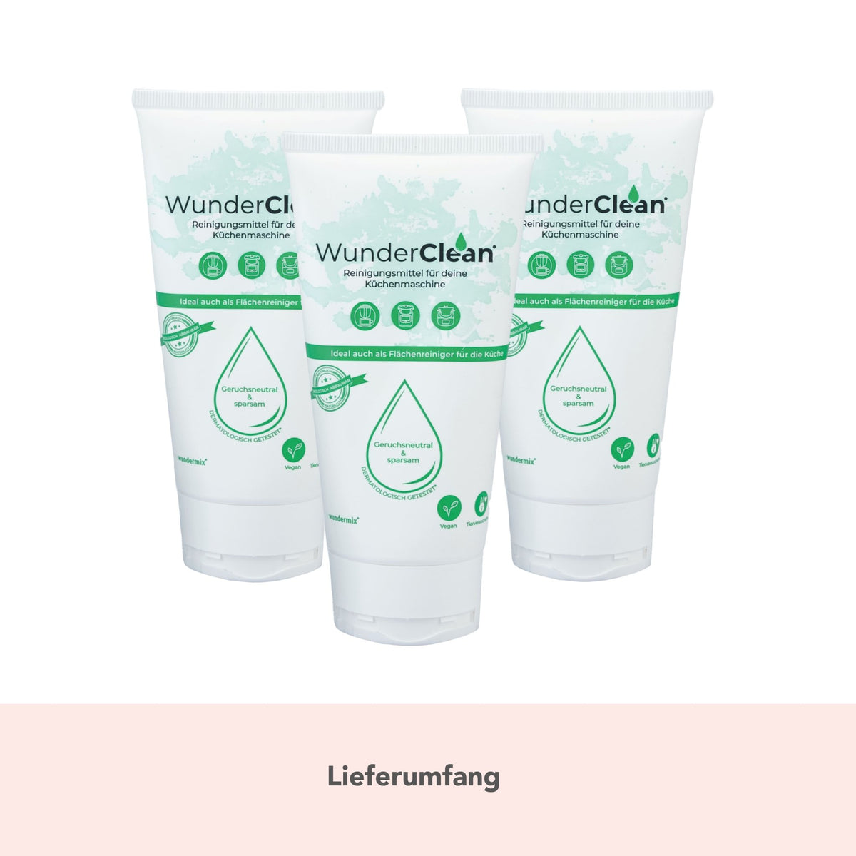 WunderClean Reiniger | Sparset | 3x150g - Wundermix GmbH