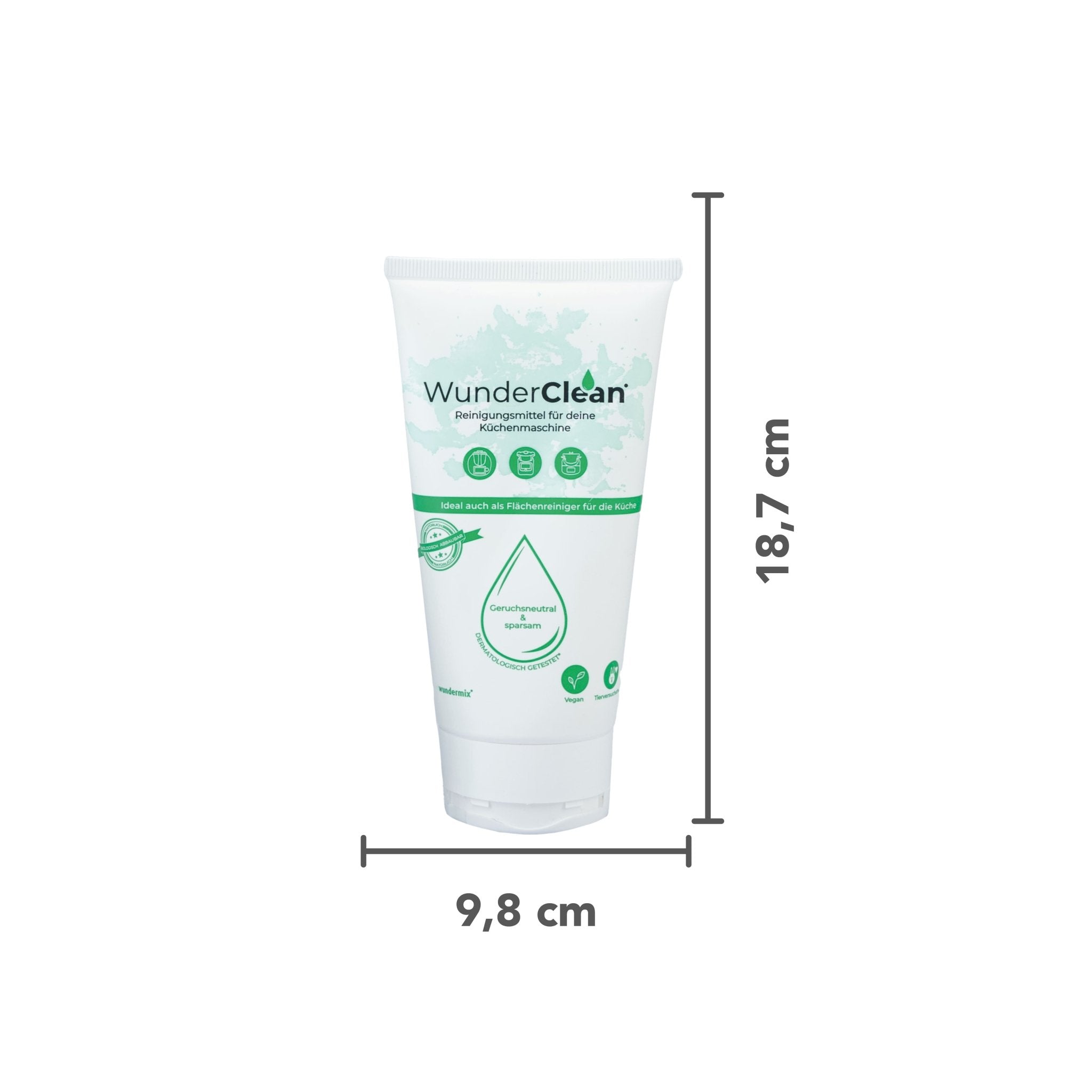 WunderClean Reiniger | Ökologisches Reinigungsmittel in der Tube | 150g - Wundermix GmbH