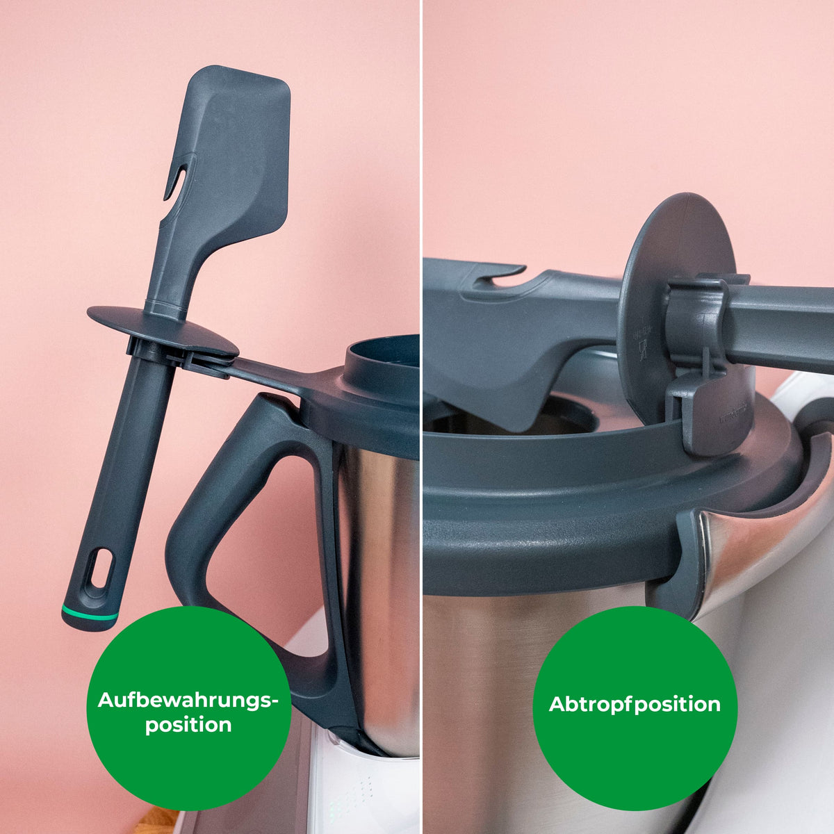 WunderHolder® | Spatelhalterung für Thermomix TM6, TM5 - Wundermix GmbH