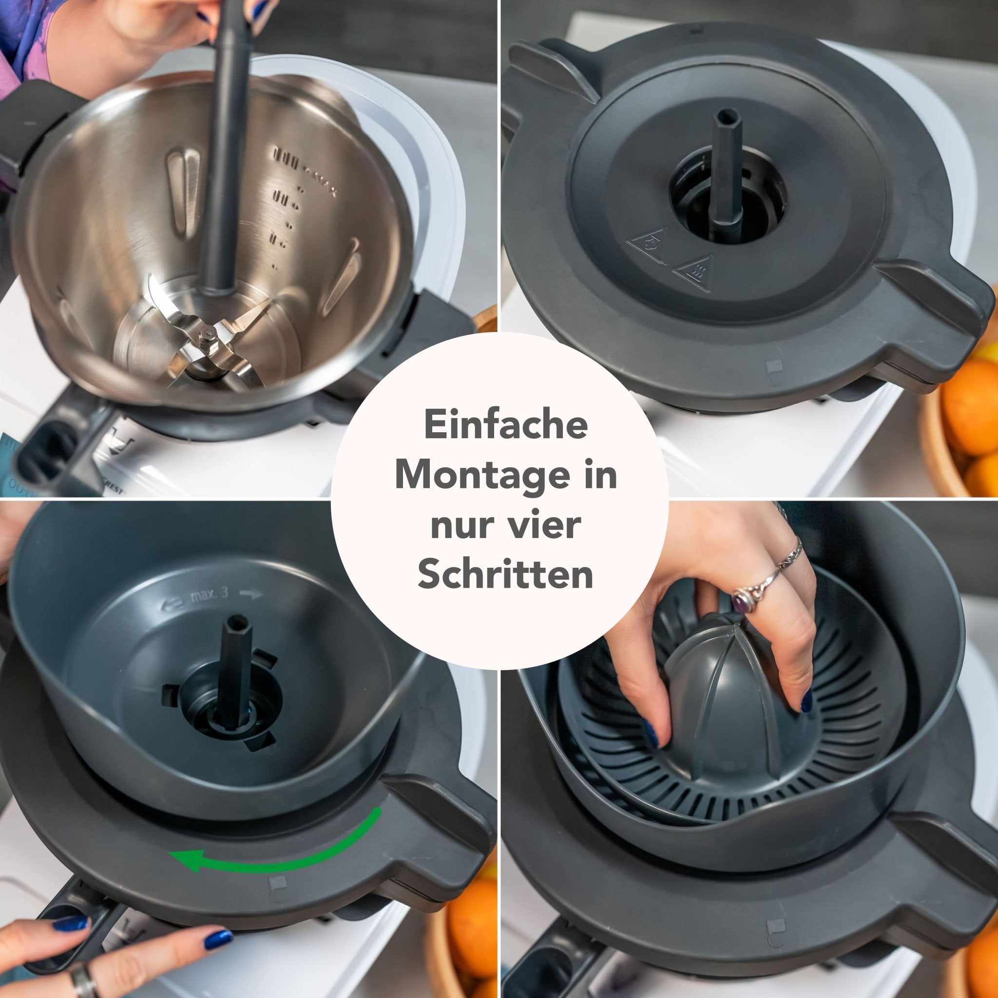 WunderJuicer® | Saftpresse für Monsieur Cuisine Connect, Trend und Smart - Wundermix GmbH