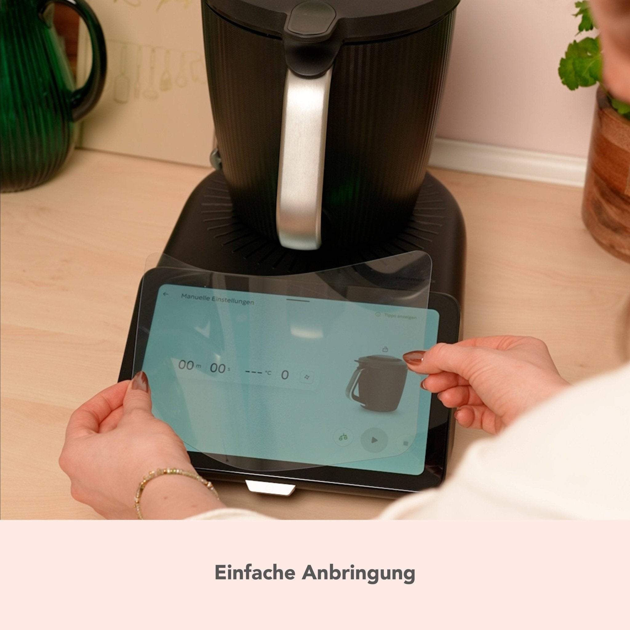 WunderScreen® | Hybrid - Glas Displayschutz für Thermomix TM7 - Wundermix GmbH