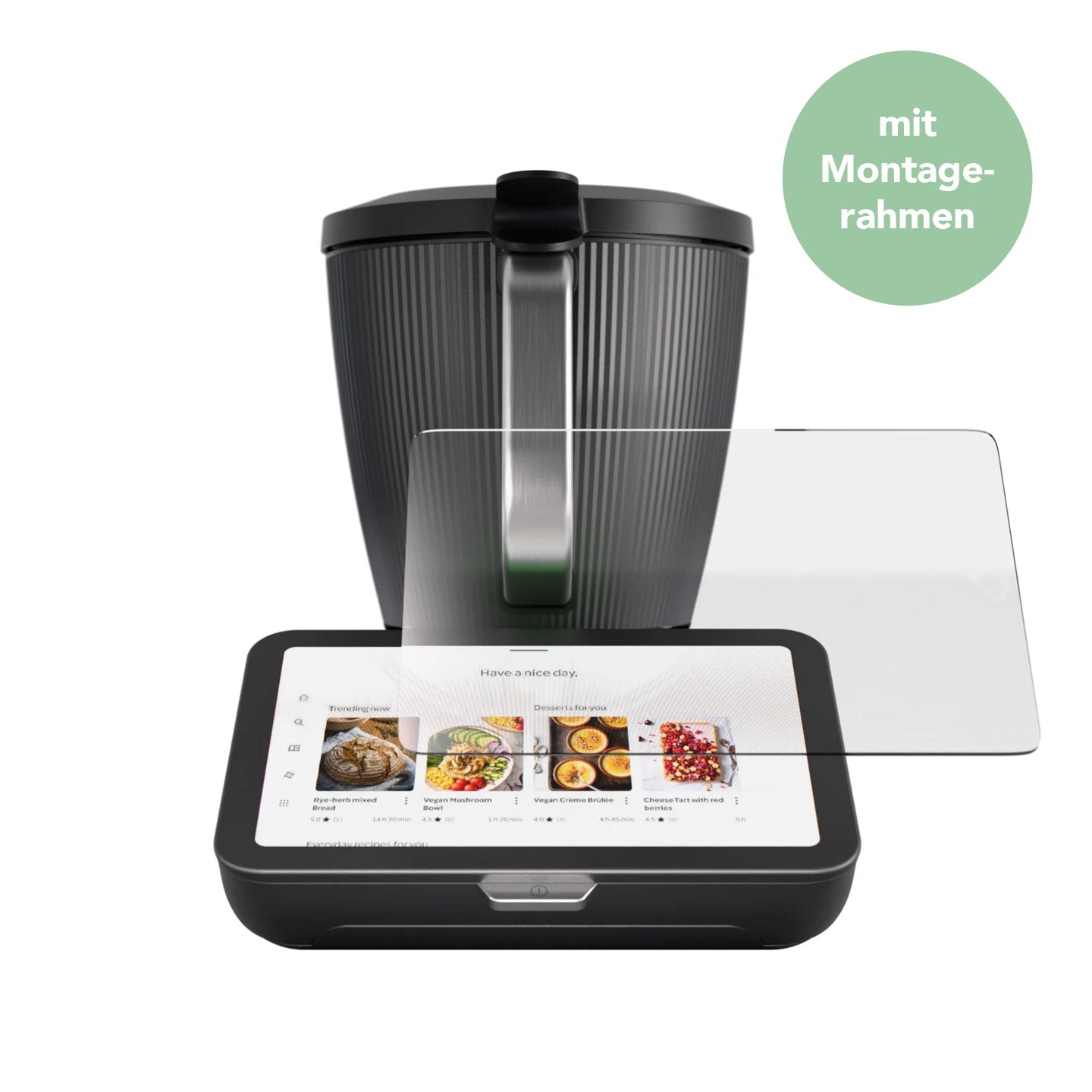 WunderScreen® | Hybrid - Glas Displayschutz für Thermomix TM7 - Wundermix GmbH