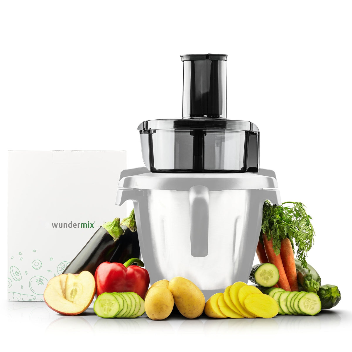 WunderSlicer® V2 | Gemüseschneider für Monsieur Cuisine Connect, Trend & Smart - Wundermix GmbH