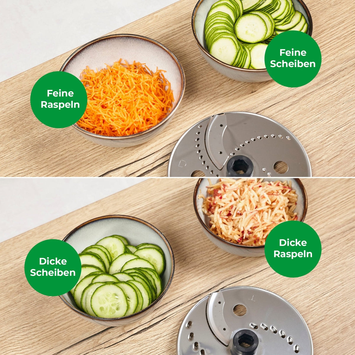 WunderSlicer® & WunderZoodler® Sparset für Monsieur Cuisine - Wundermix GmbH