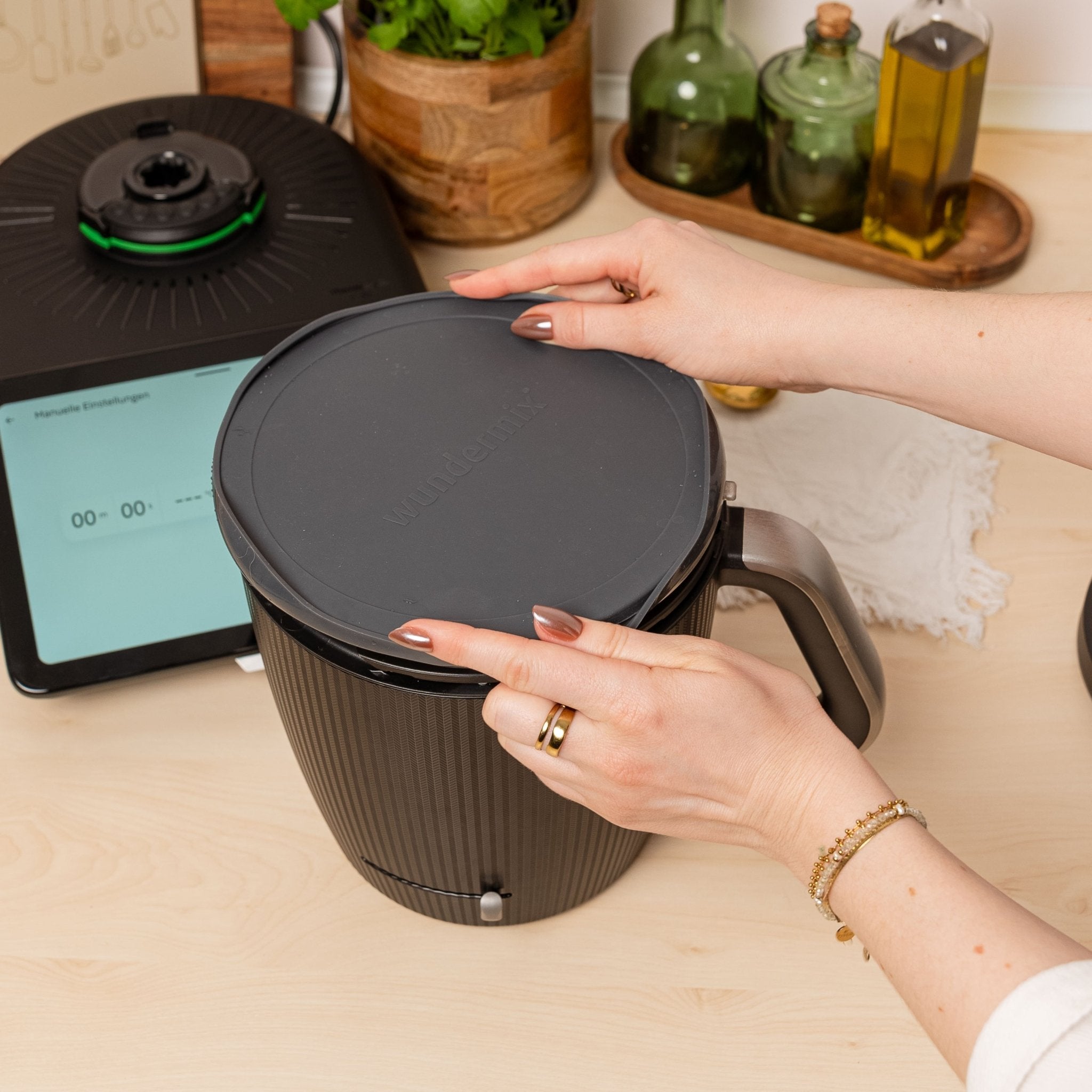 WunderLid® | Silikondeckel für Thermomix - Mixtopf | 2er Set - Wundermix GmbH