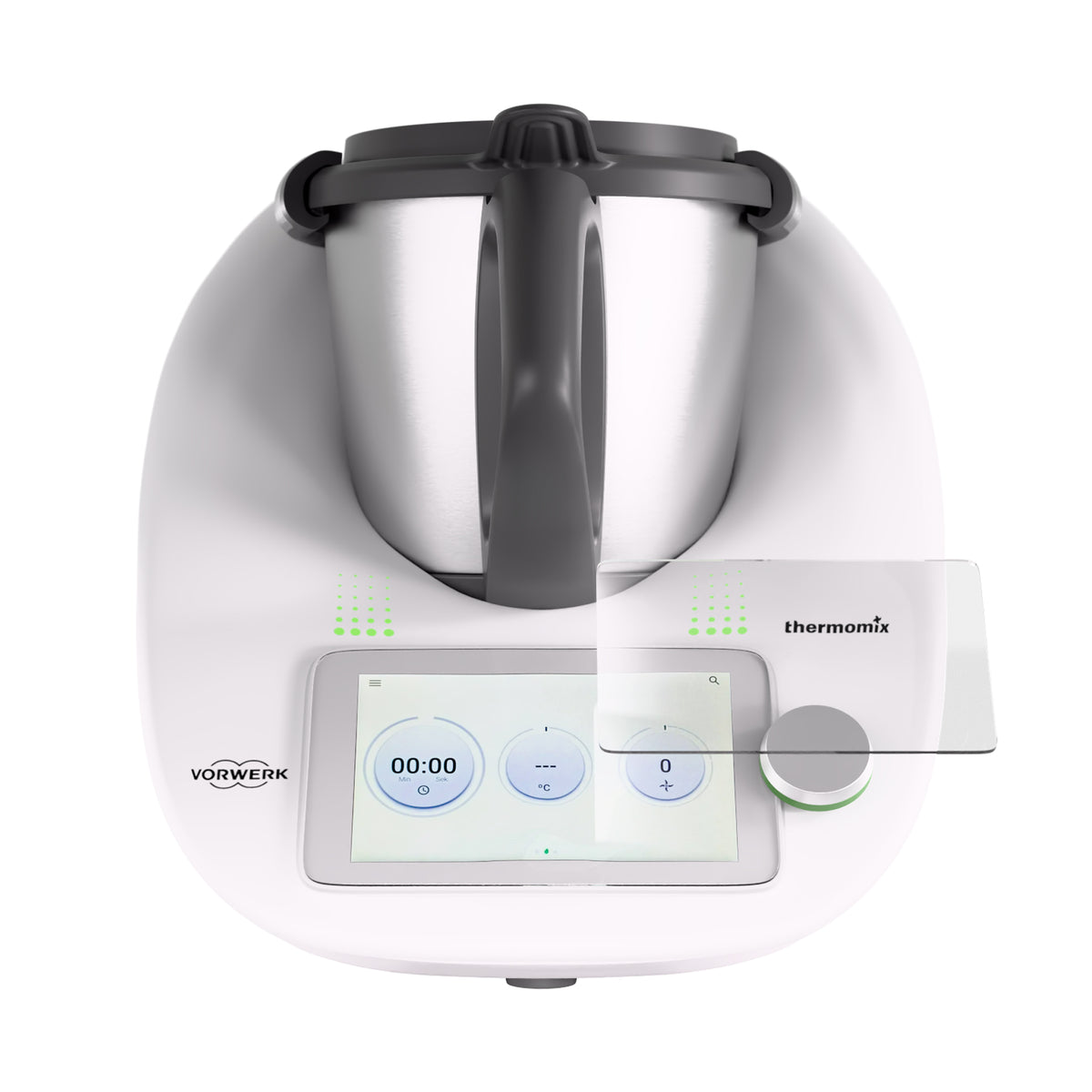 WunderScreen® | Hybrid - Glas Displayschutz für Thermomix TM6 - Wundermix GmbH