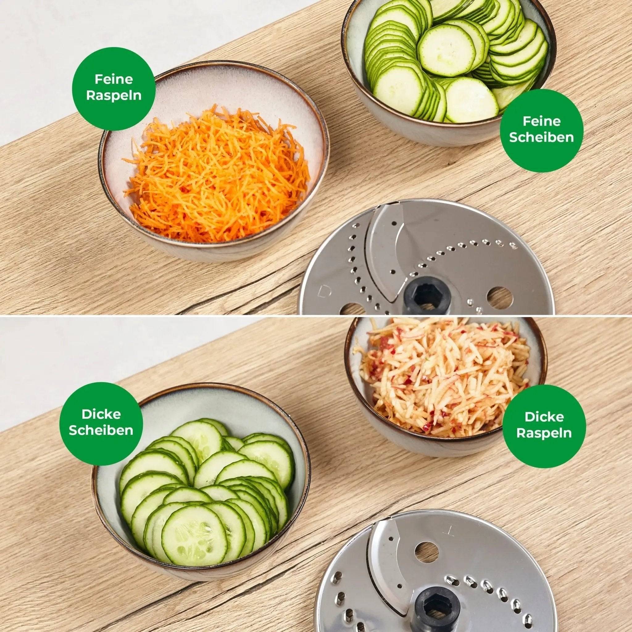 [B - Ware] WunderSlicer® V1 | Gemüseschneider für Thermomix TM31 - Wundermix GmbH