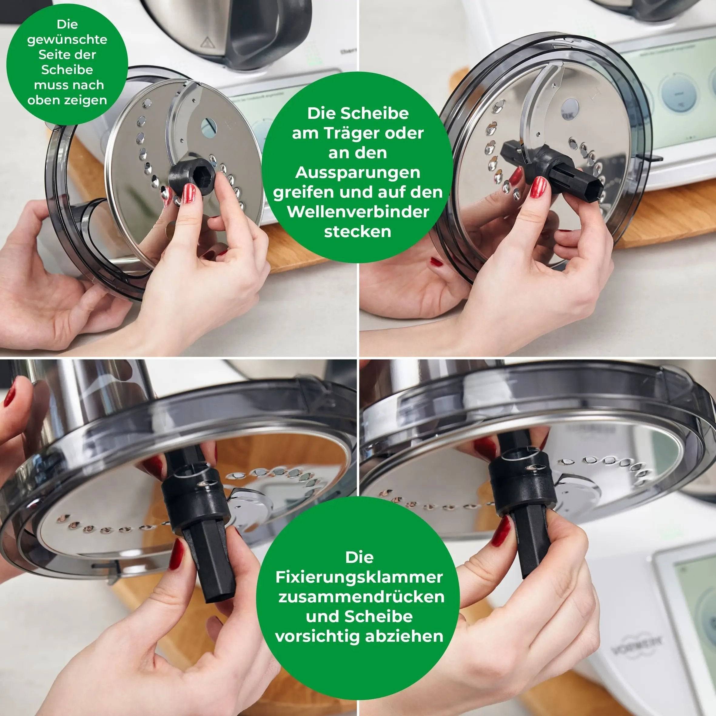 [B - Ware] WunderSlicer® V1 | Gemüseschneider für Thermomix TM31 - Wundermix GmbH