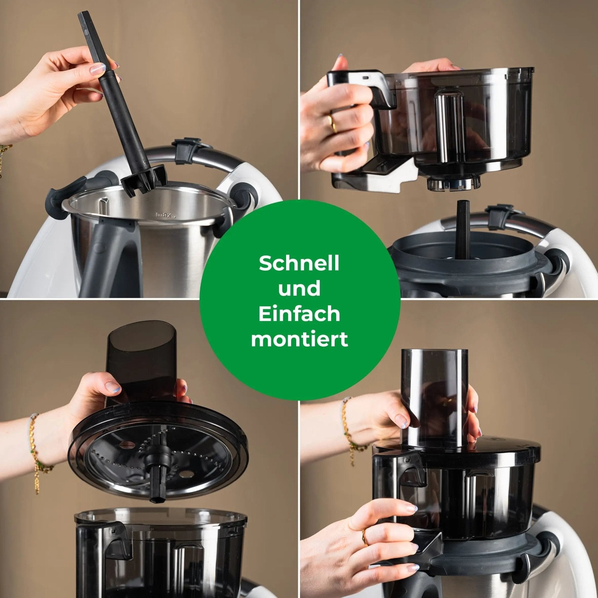 [B - Ware] WunderSlicer® V2 | Gemüseschneider für Thermomix TM6, TM5 - Wundermix GmbH