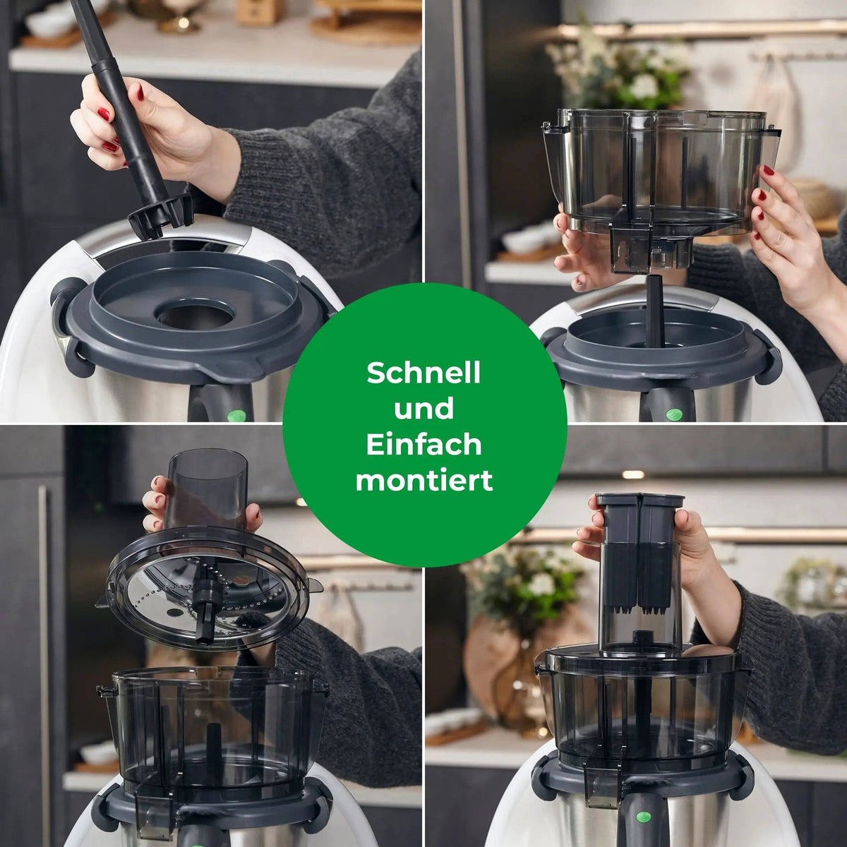 [B - Ware] WunderSlicer® V1 | Gemüseschneider für Thermomix TM31 - Wundermix GmbH
