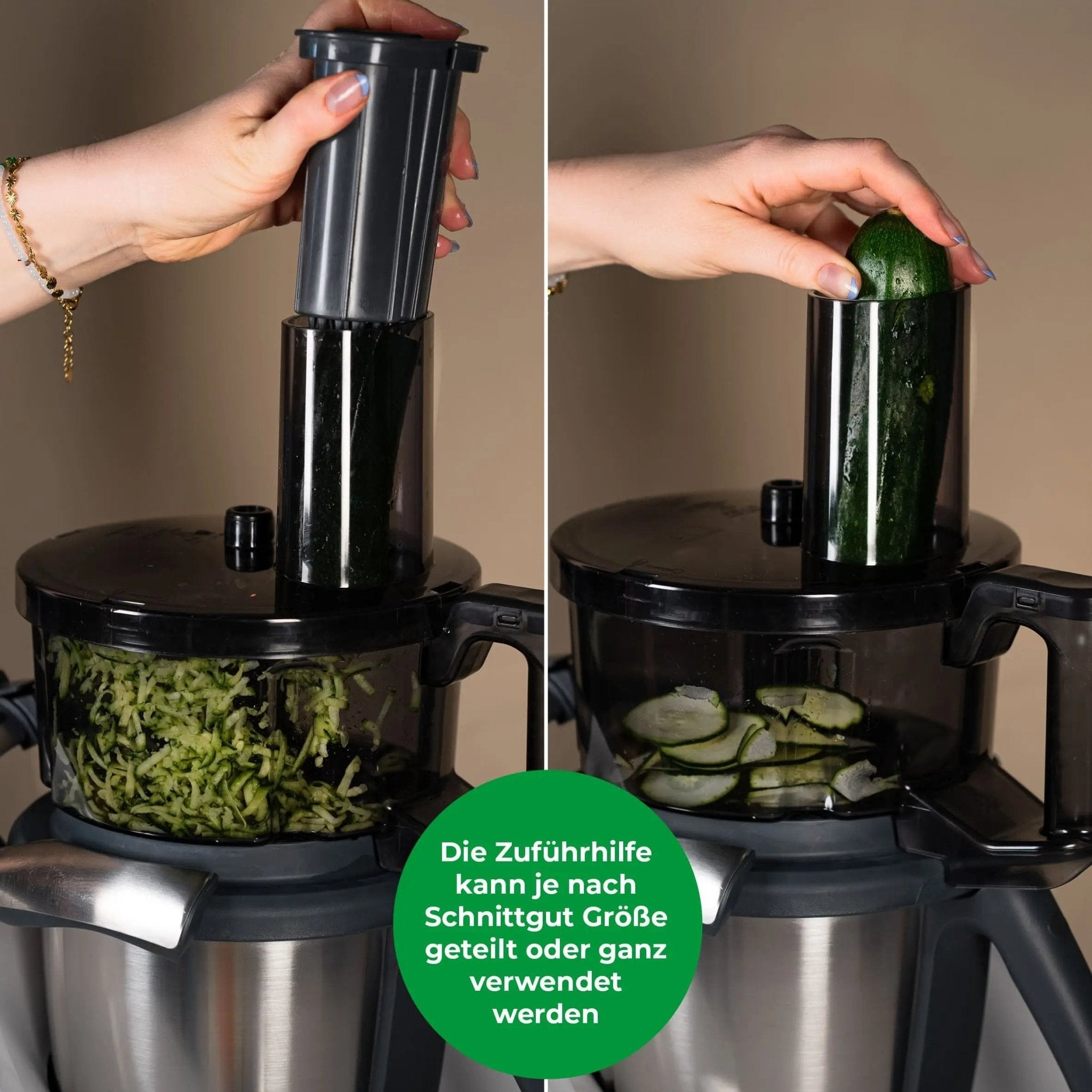 [B - Ware] WunderSlicer® V2 | Gemüseschneider für Thermomix TM6, TM5 - Wundermix GmbH